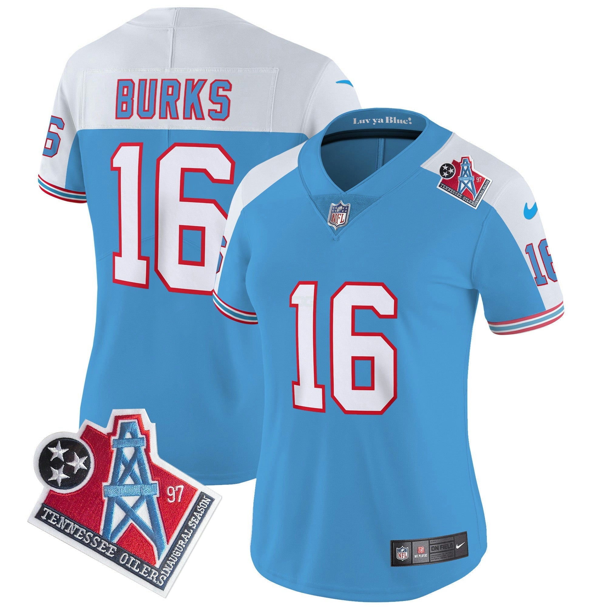 Camisa NFL Women’s 1997 Throwback Limited Vapor Jersey
