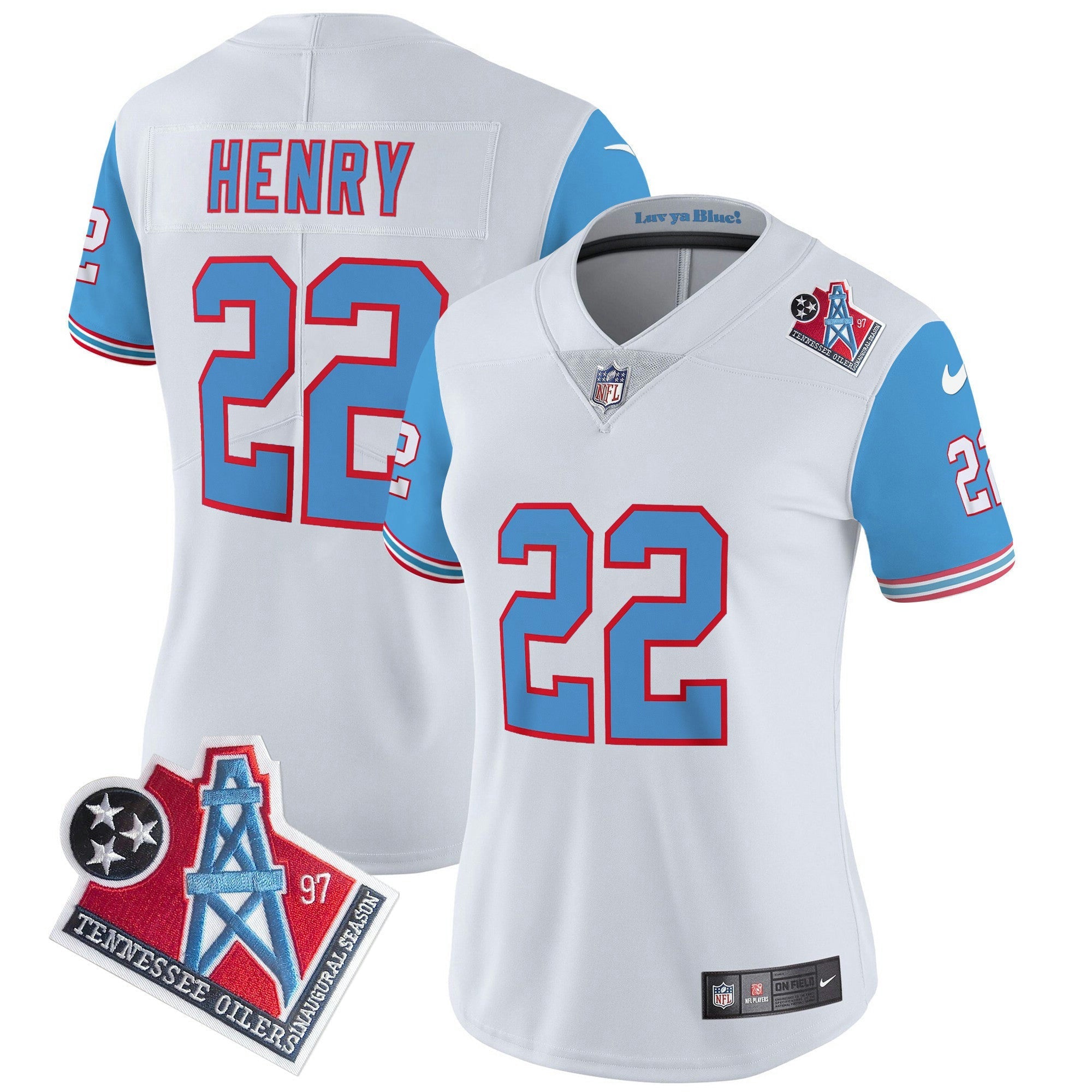 Camisa NFL Women’s 1997 Throwback Limited Vapor Jersey