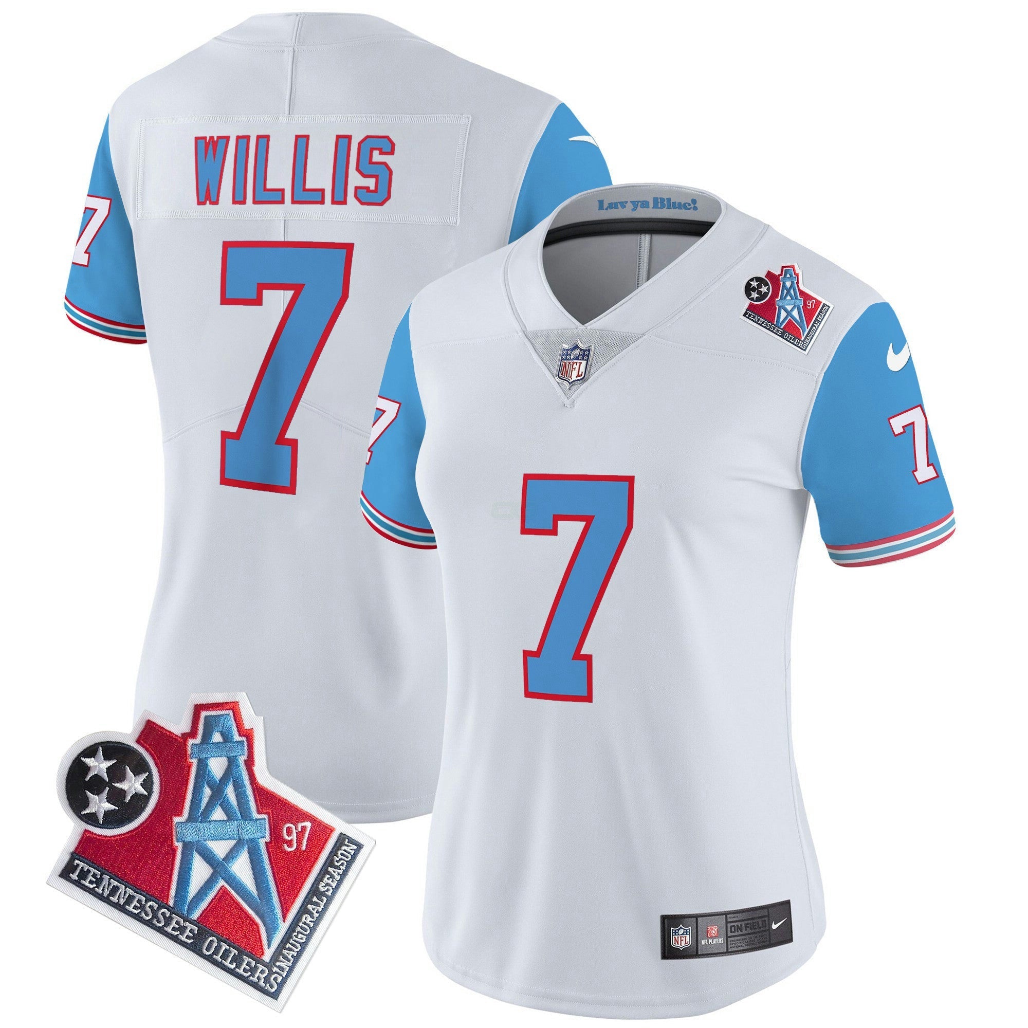 Camisa NFL Women’s 1997 Throwback Limited Vapor Jersey