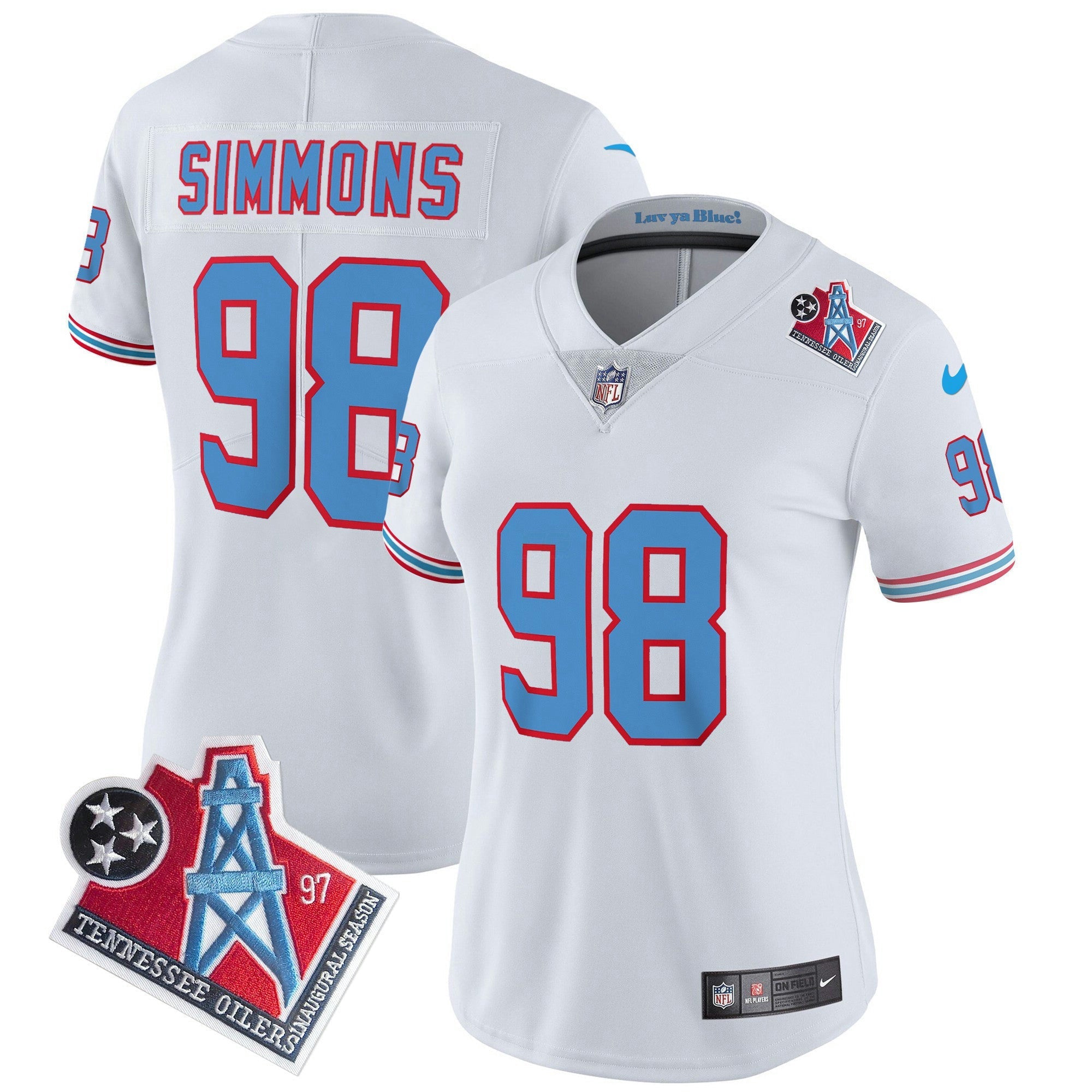 Camisa NFL Women’s 1997 Throwback Limited Vapor Jersey