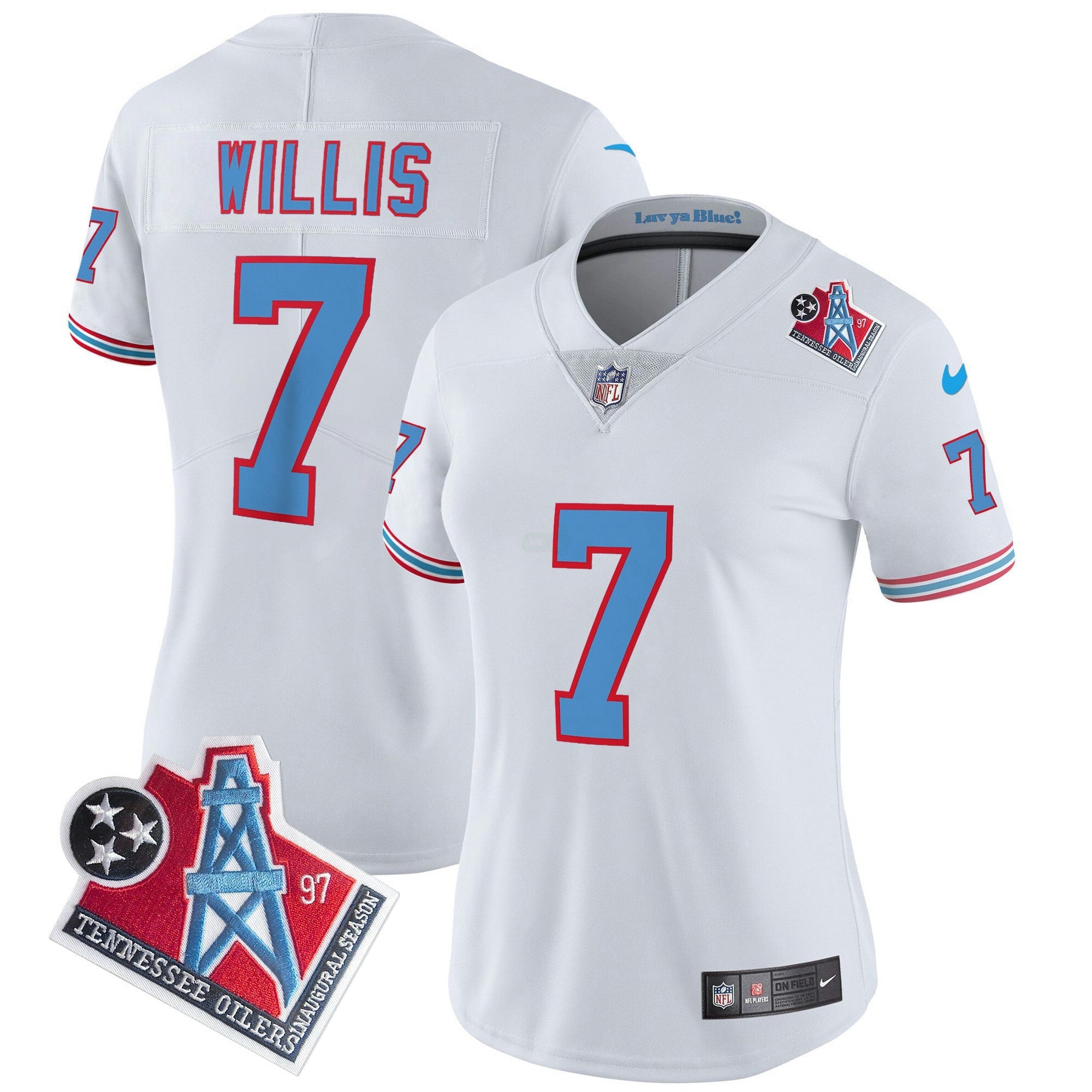Camisa NFL Women’s 1997 Throwback Limited Vapor Jersey