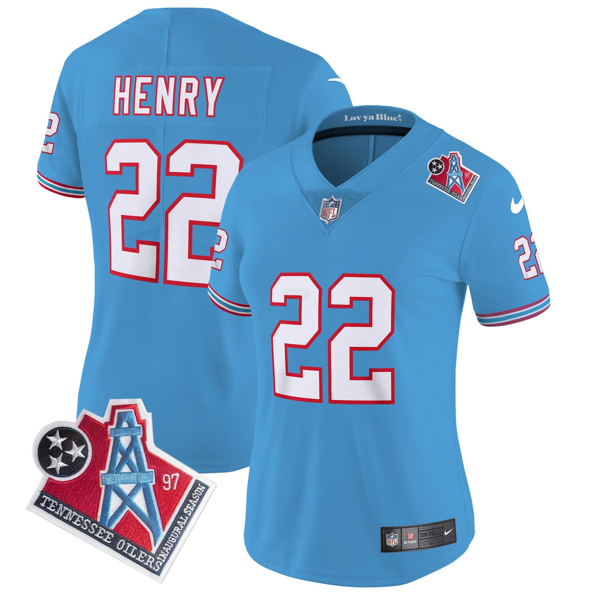 Camisa NFL Women’s 1997 Throwback Limited Vapor Jersey