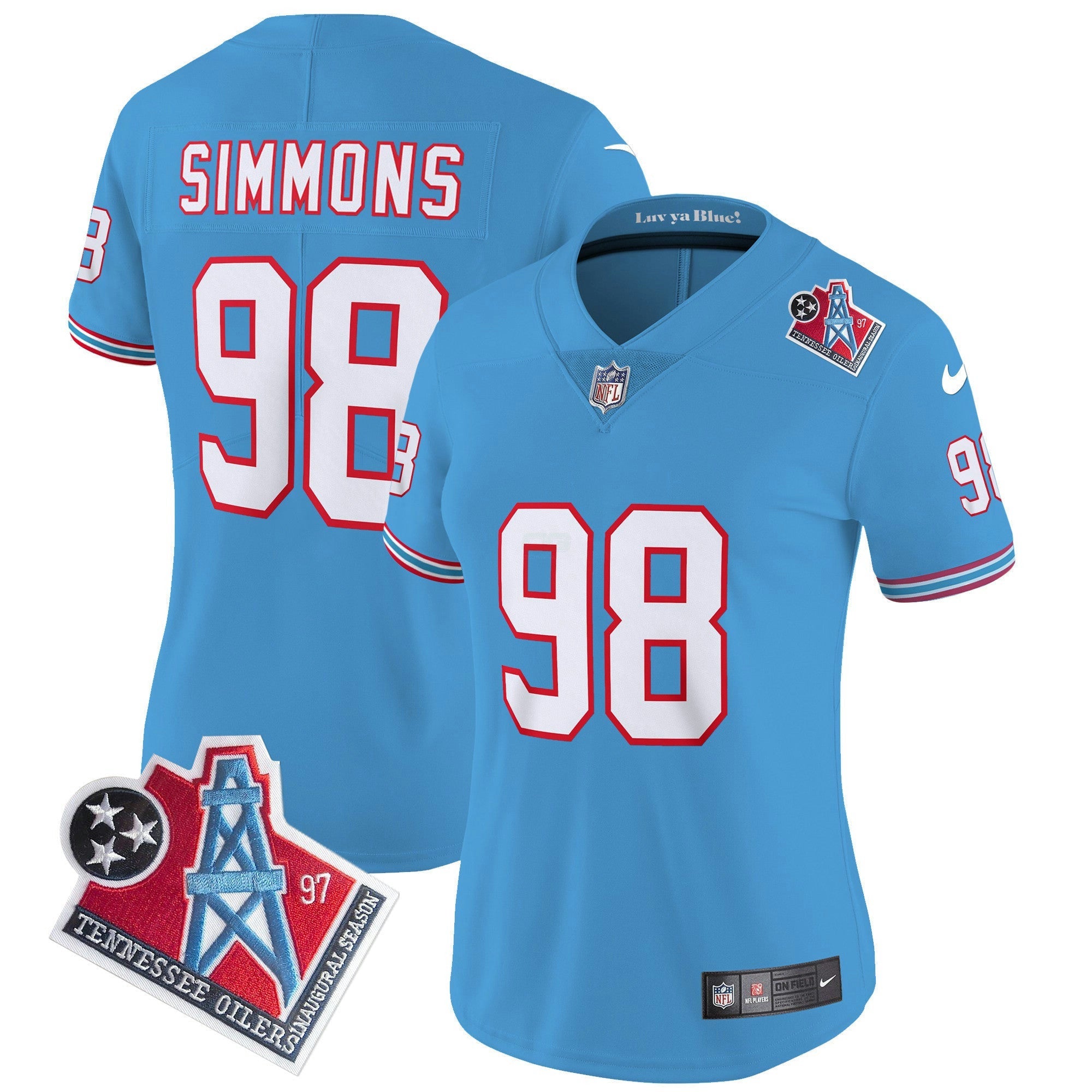 Camisa NFL Women’s 1997 Throwback Limited Vapor Jersey