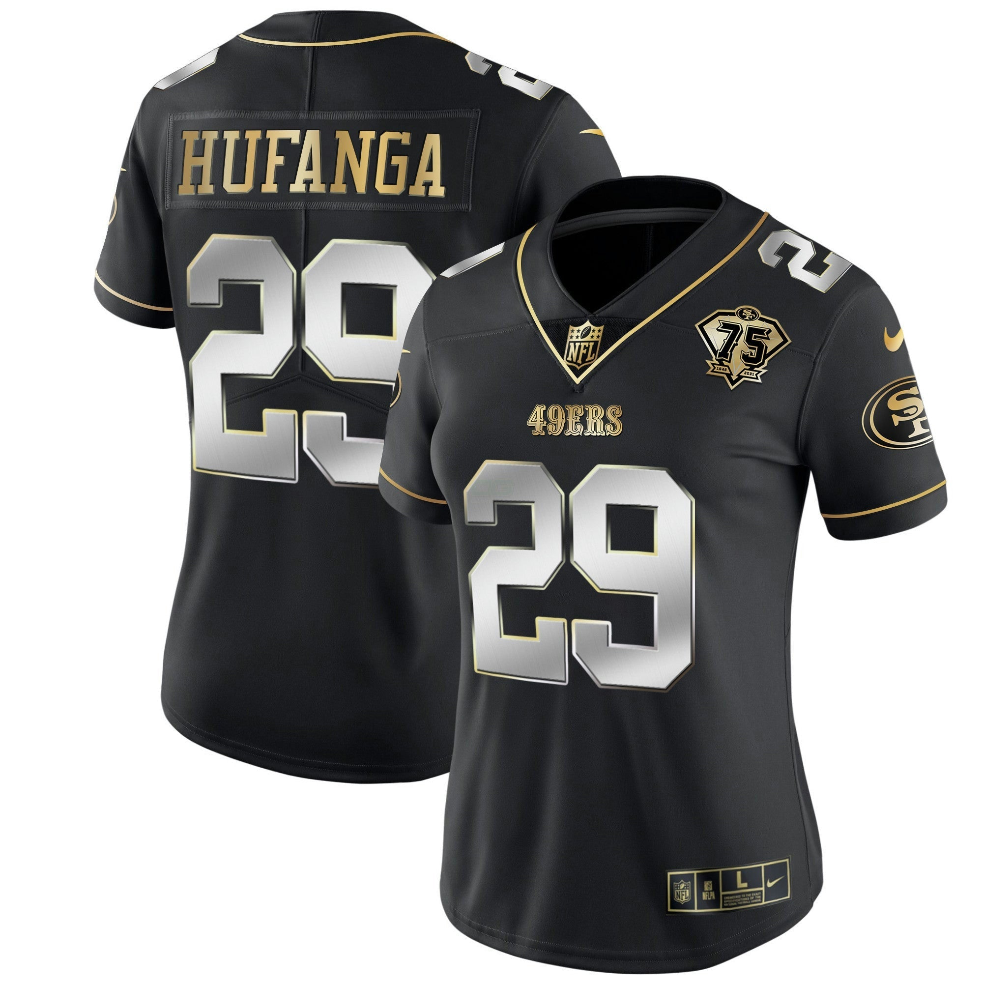 Camisa NFL Women’s 2023 Vapor Dourada Limited Jersey
