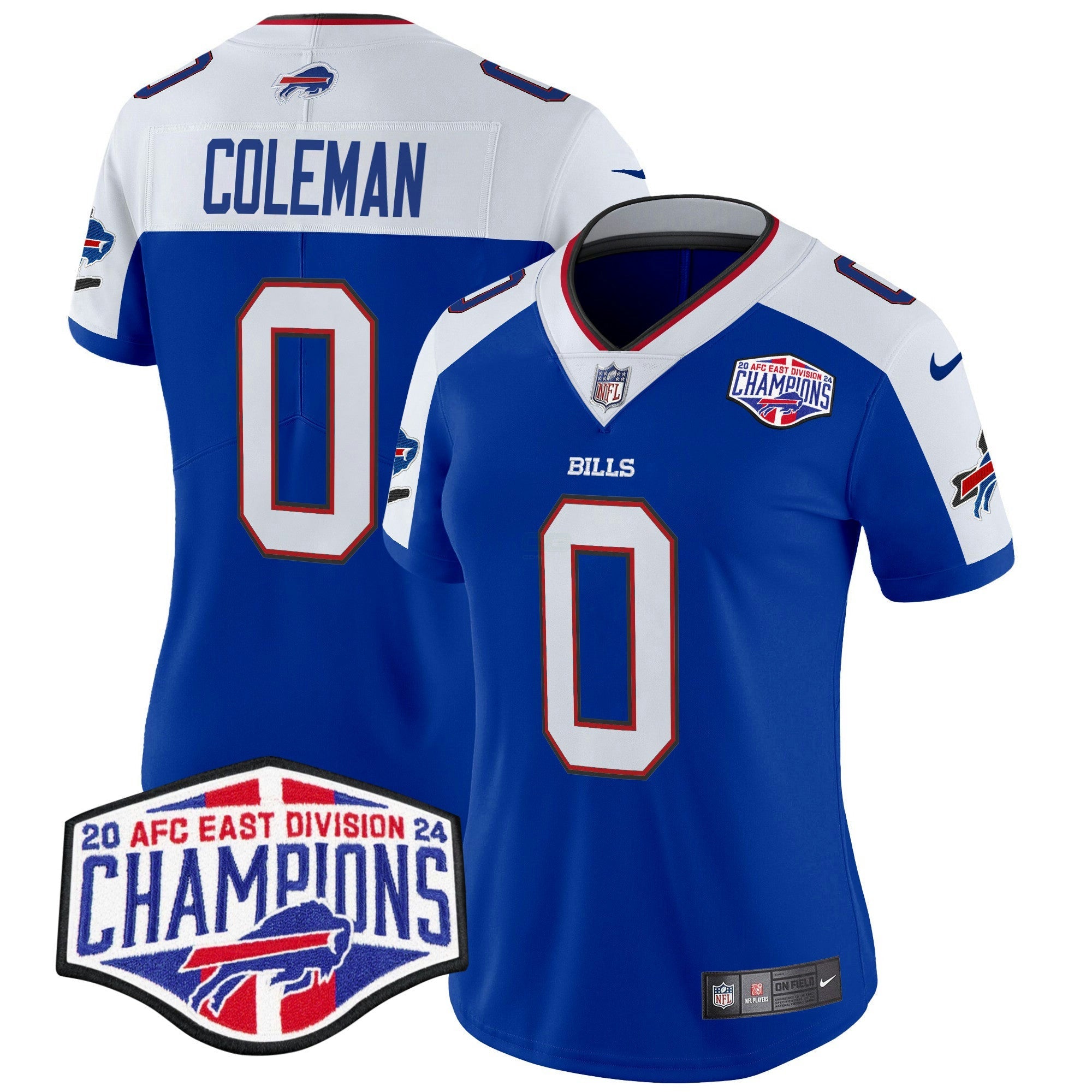 Camisa NFL Women’s 2024 AFC East Division Champions Vapor Limited Jersey