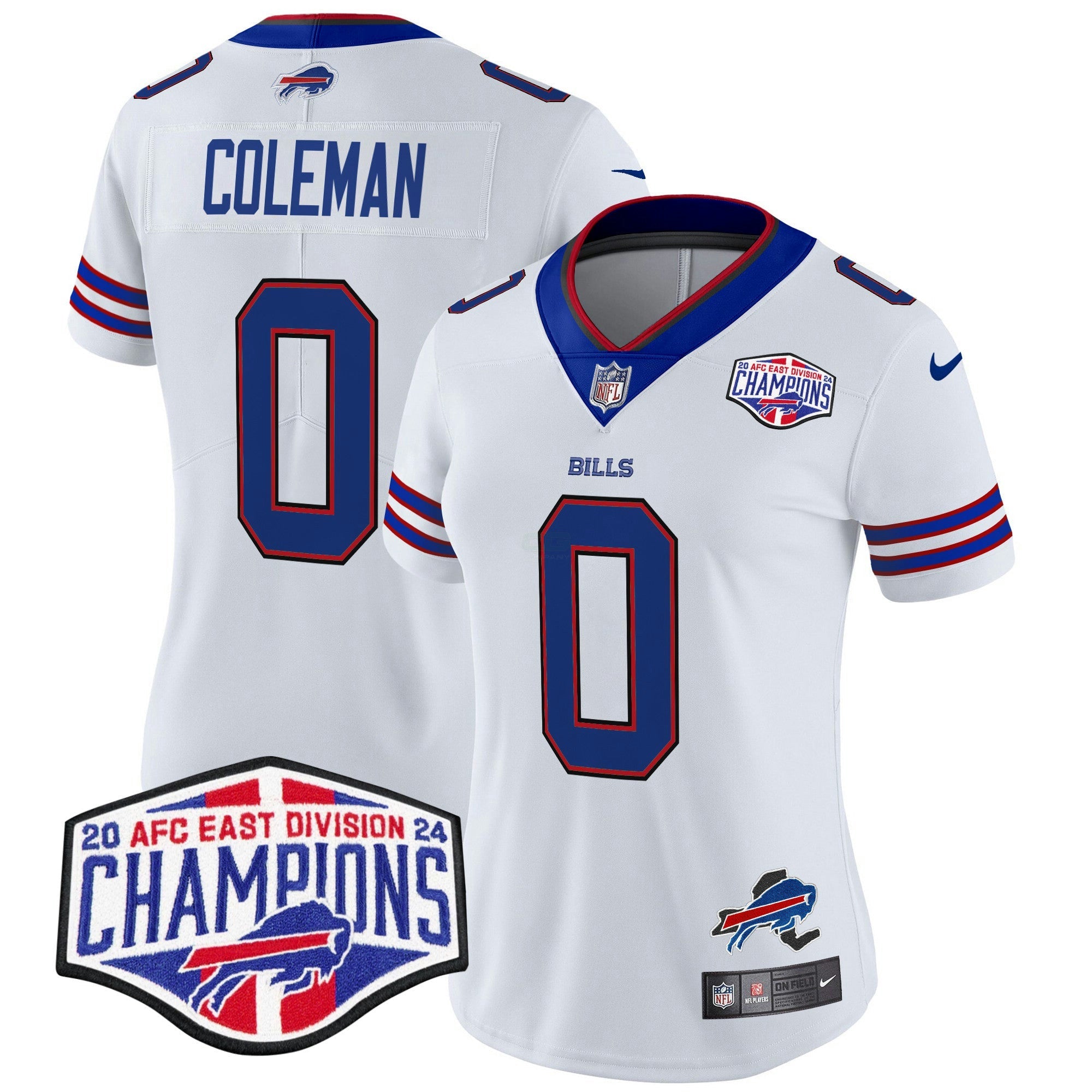 Camisa NFL Women’s 2024 AFC East Division Champions Vapor Limited Jersey