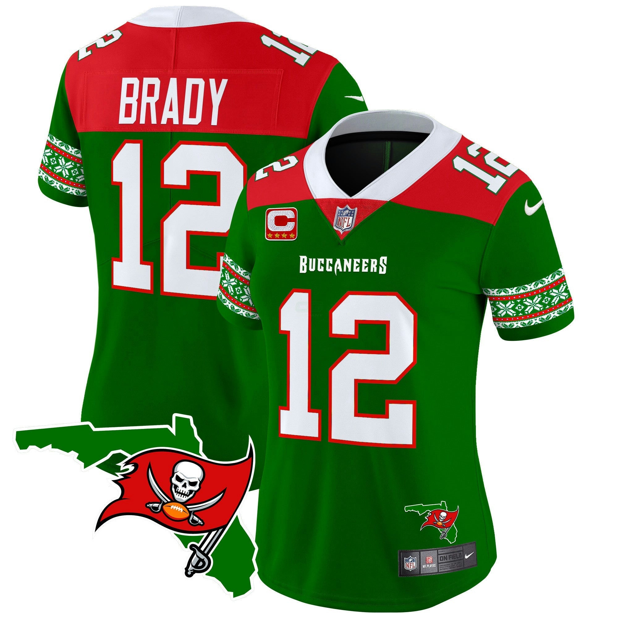 Camisa NFL Women’s 2024 Christmas Vapor Limited Jersey