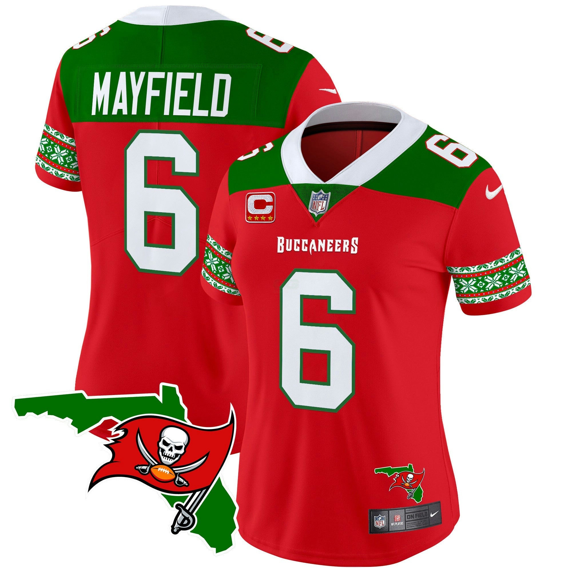 Camisa NFL Women’s 2024 Christmas Vapor Limited Jersey