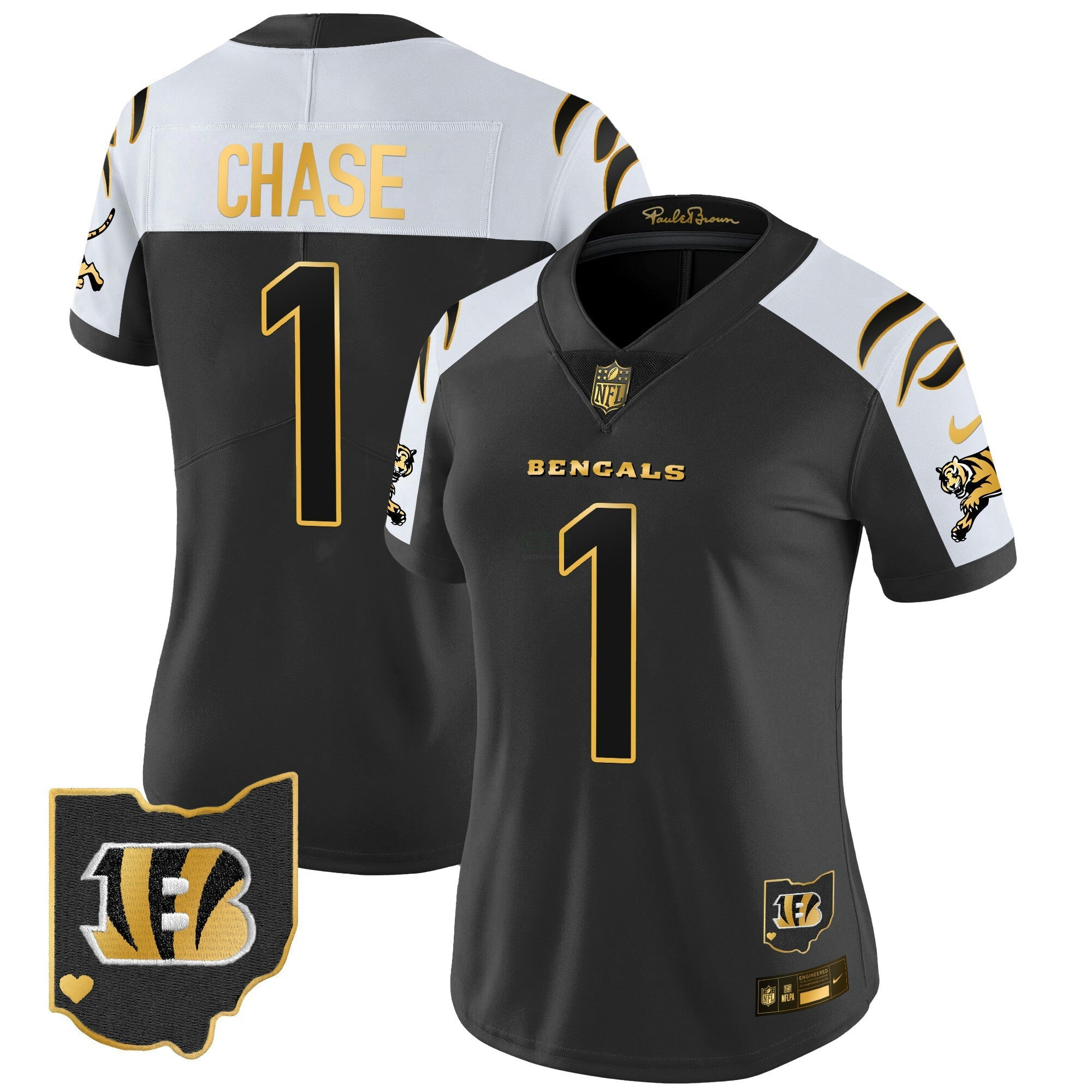Camisa NFL Women’s 2024 Dourada Vapor Limited Jersey