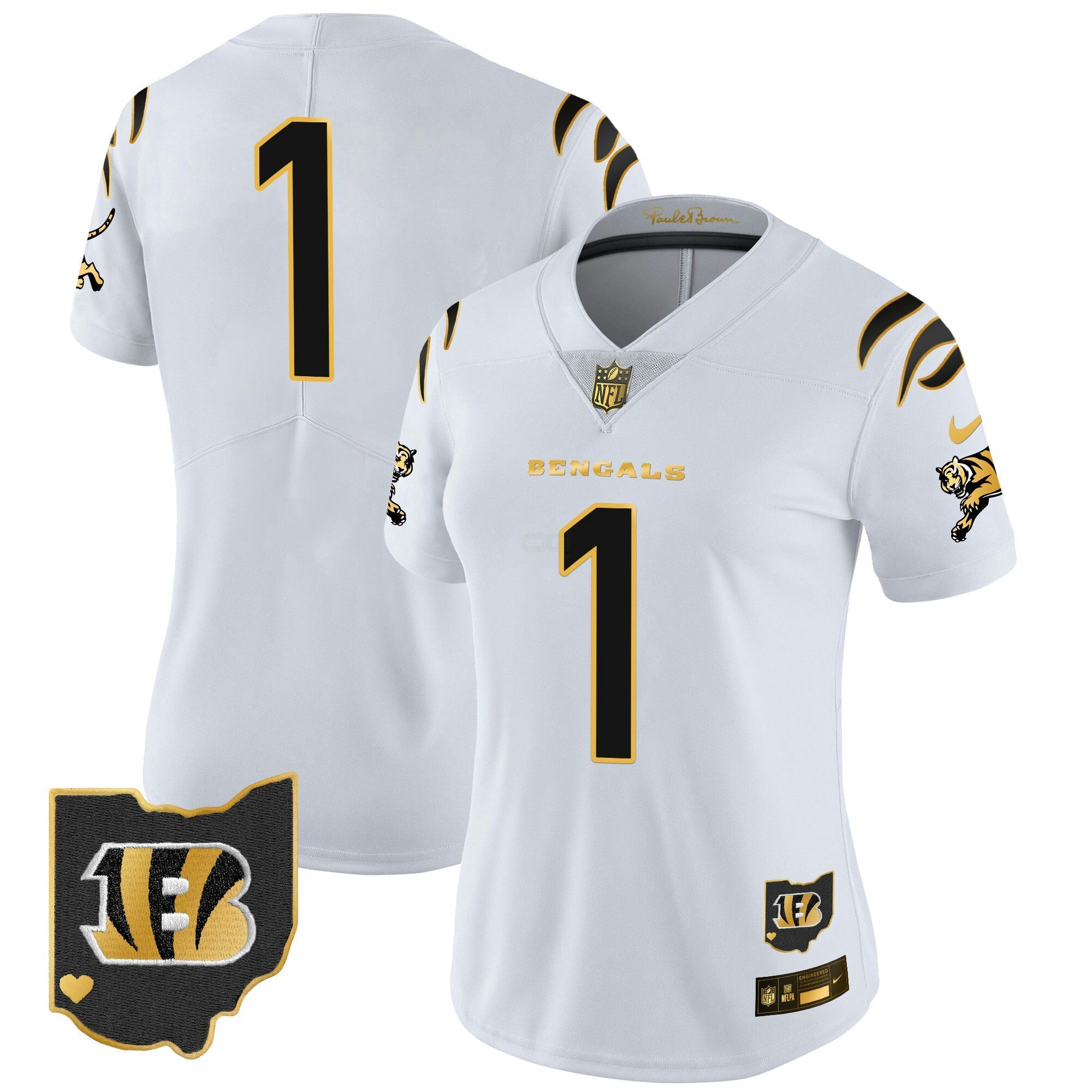 Camisa NFL Women’s 2024 Dourada Vapor Limited Jersey