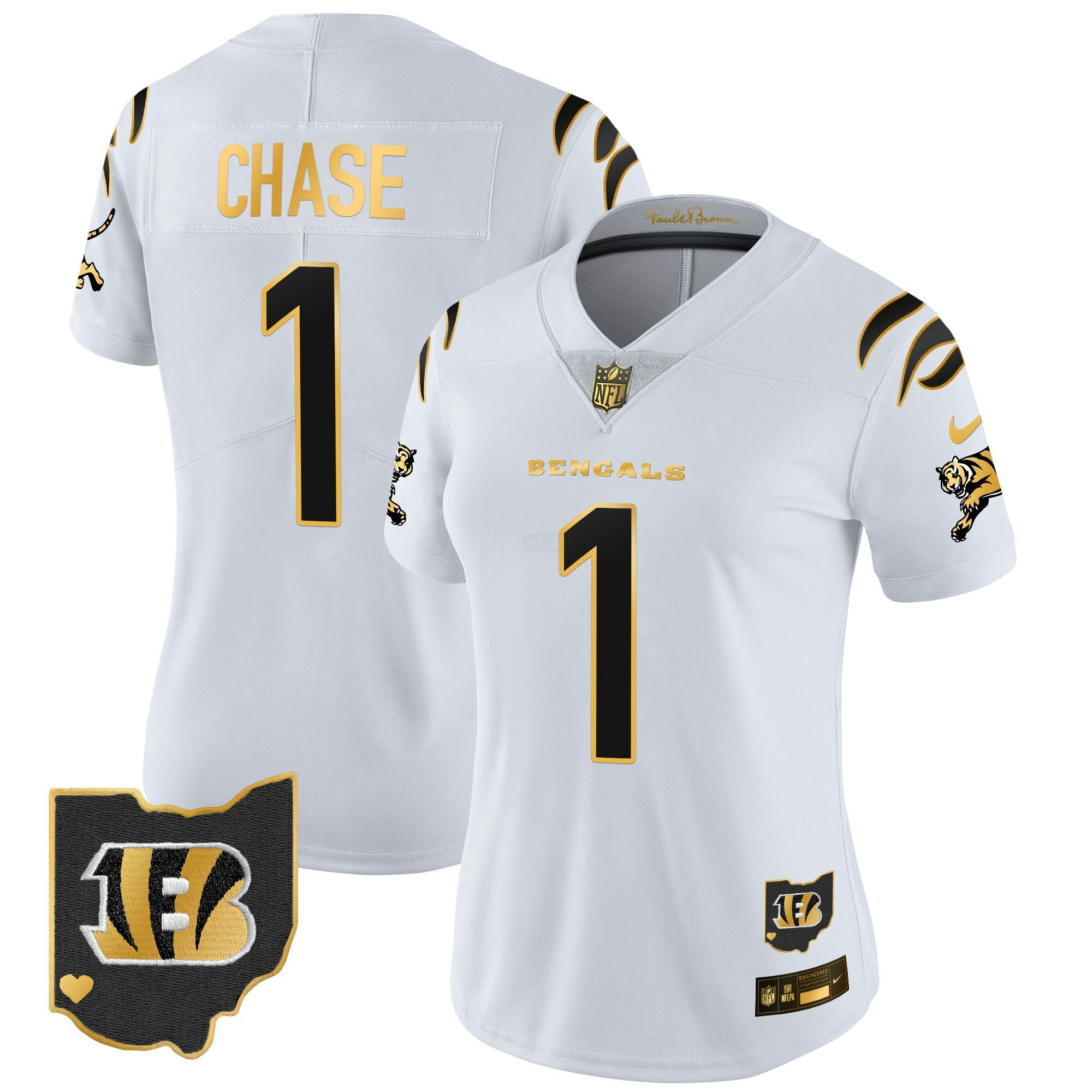 Camisa NFL Women’s 2024 Dourada Vapor Limited Jersey