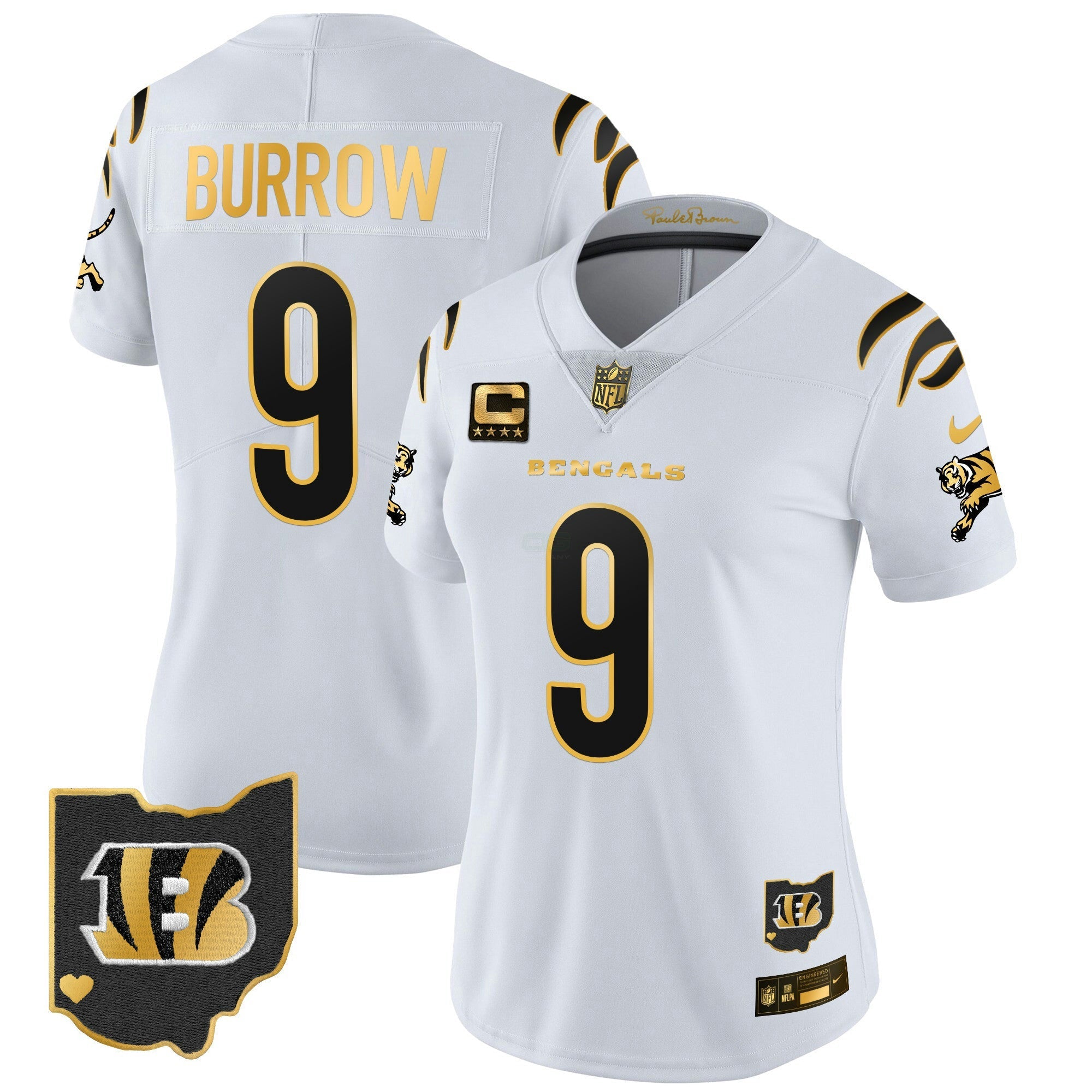 Camisa NFL Women’s 2024 Dourada Vapor Limited Jersey