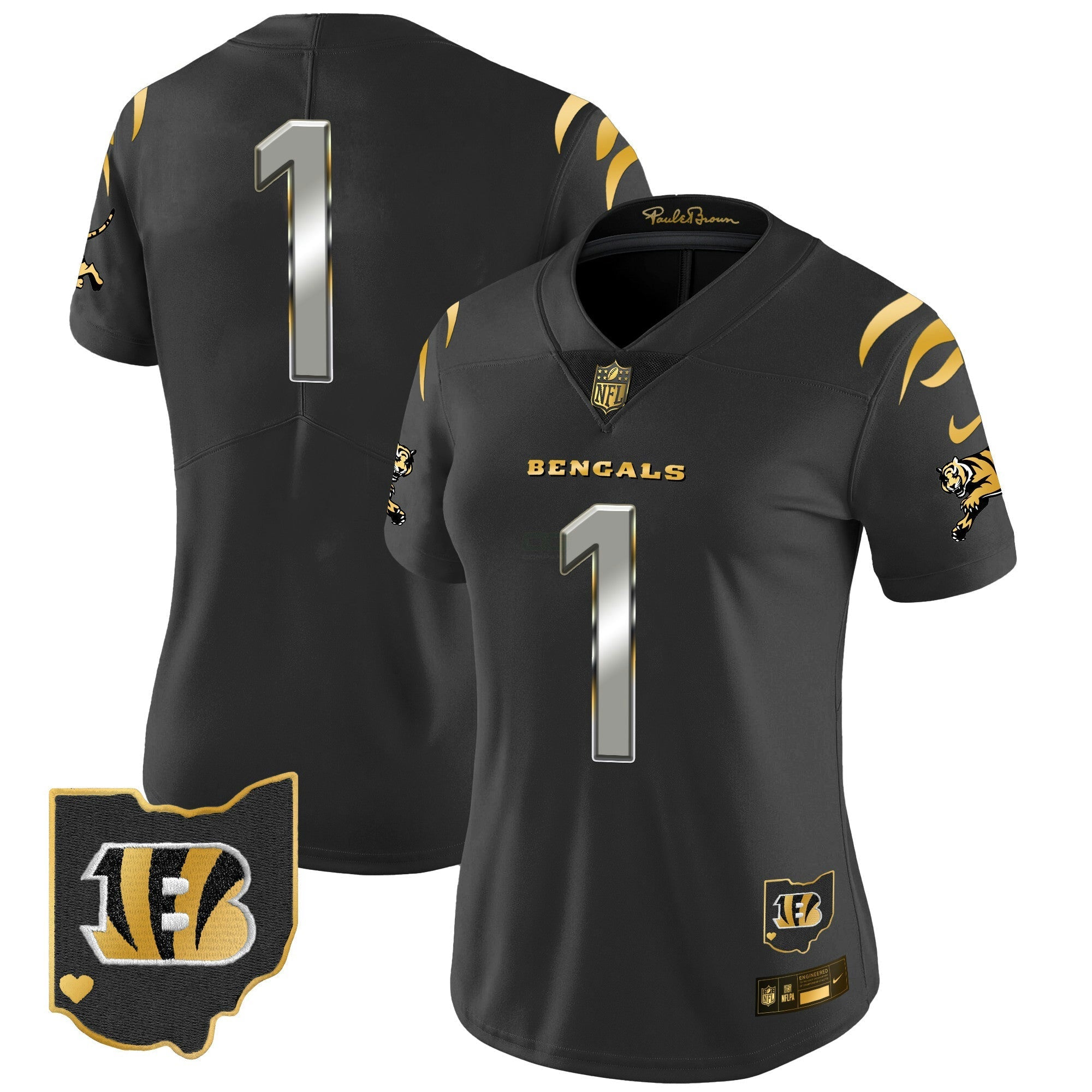 Camisa NFL Women’s 2024 Dourada Vapor Limited Jersey