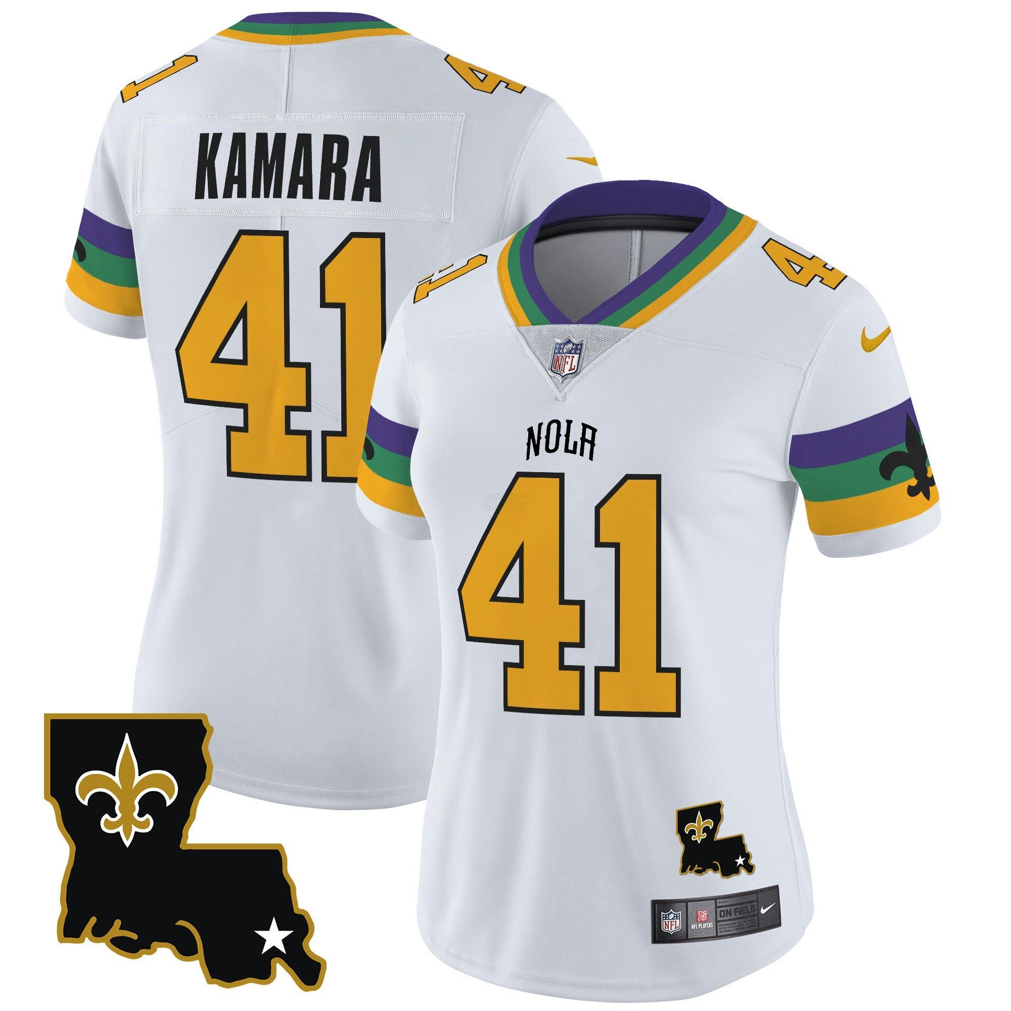 Camisa NFL Women’s 2024 New Orleans City Vapor Limited Jersey