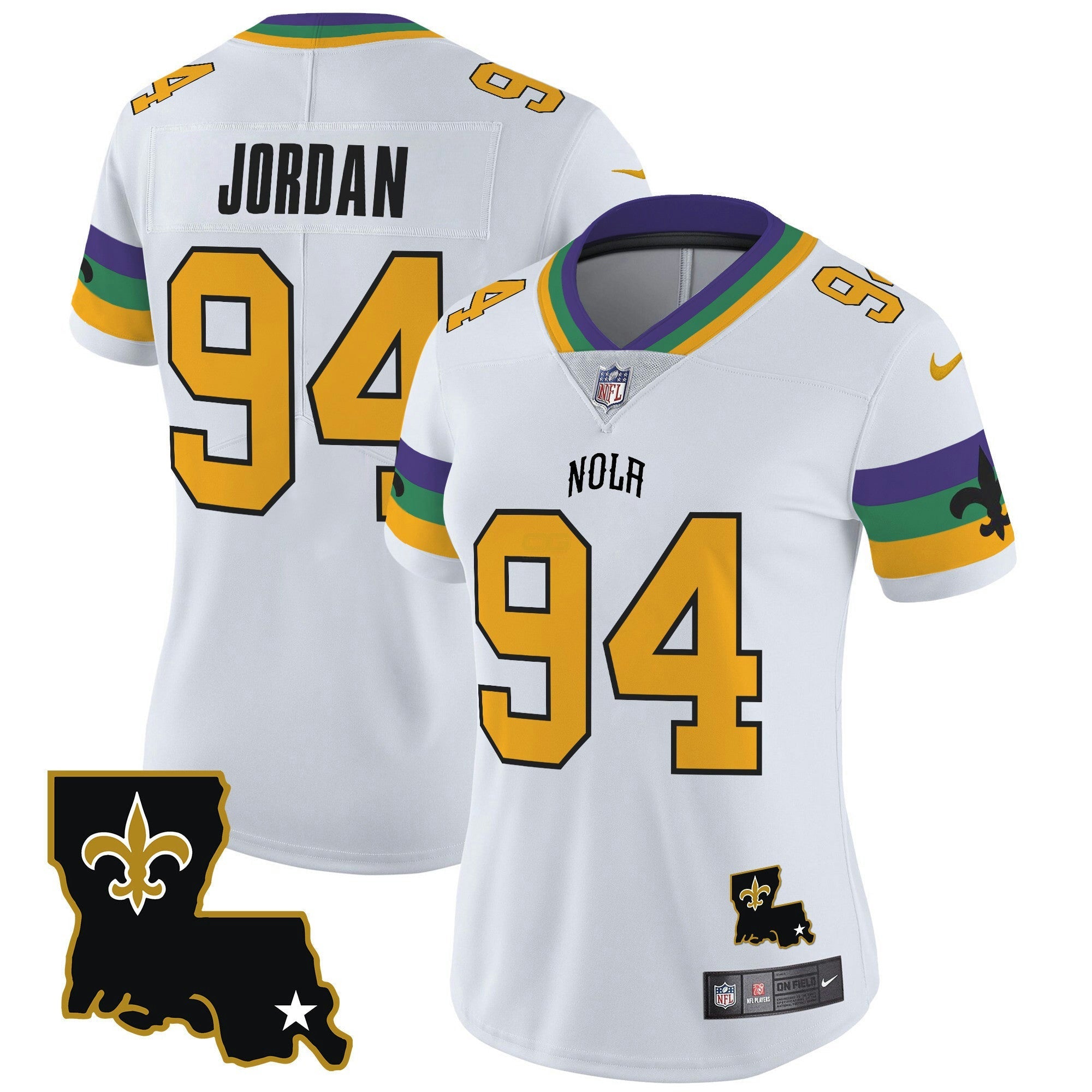 Camisa NFL Women’s 2024 New Orleans City Vapor Limited Jersey