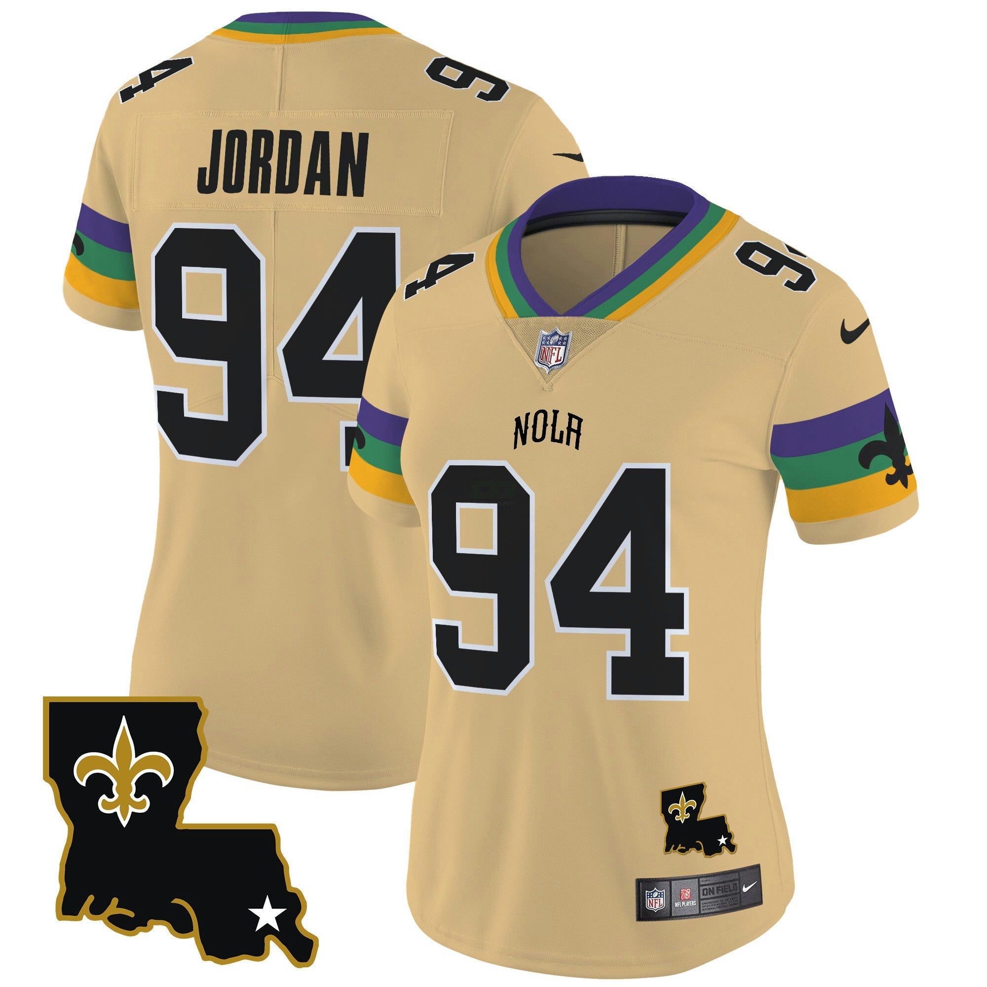 Camisa NFL Women’s 2024 New Orleans City Vapor Limited Jersey