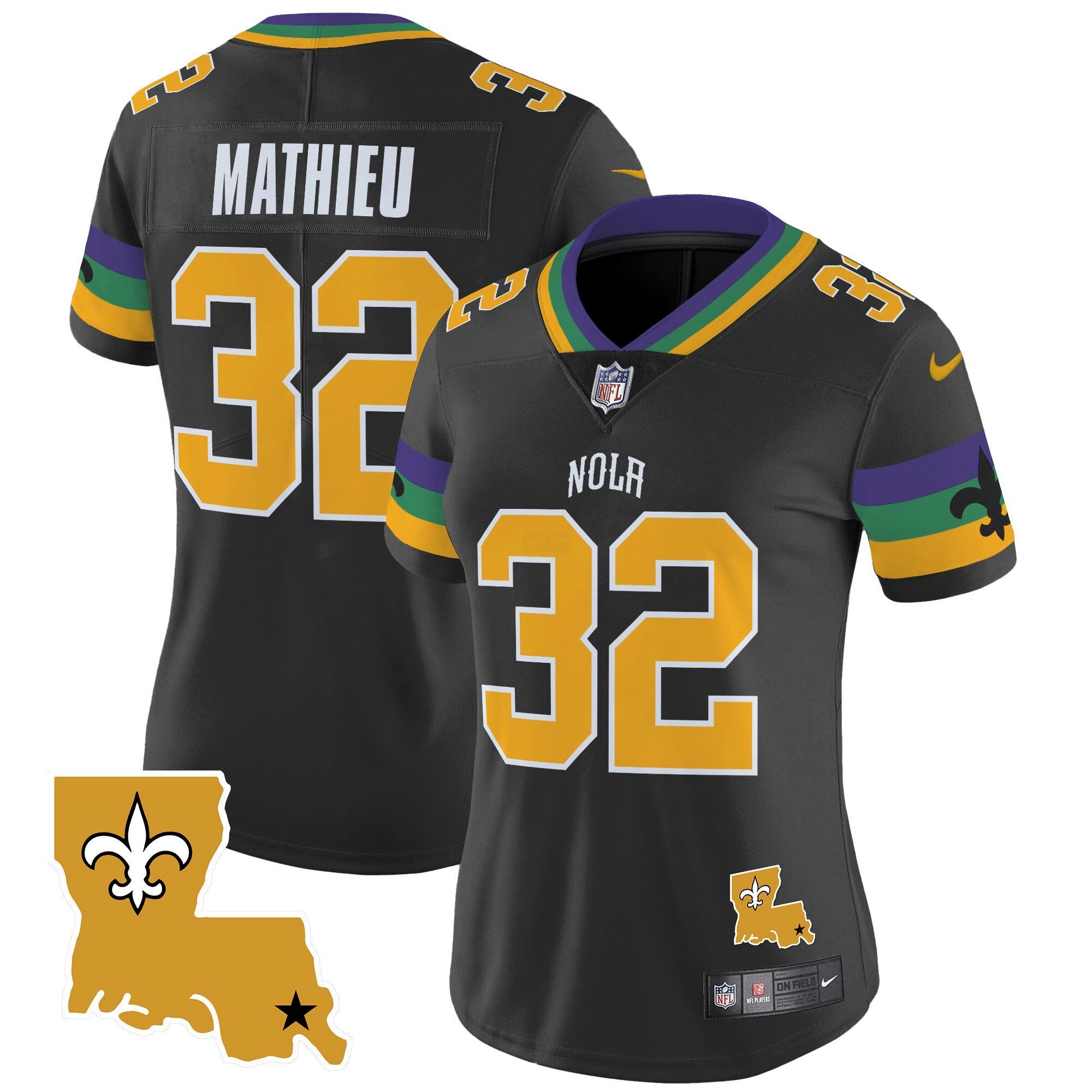 Camisa NFL Women’s 2024 New Orleans City Vapor Limited Jersey