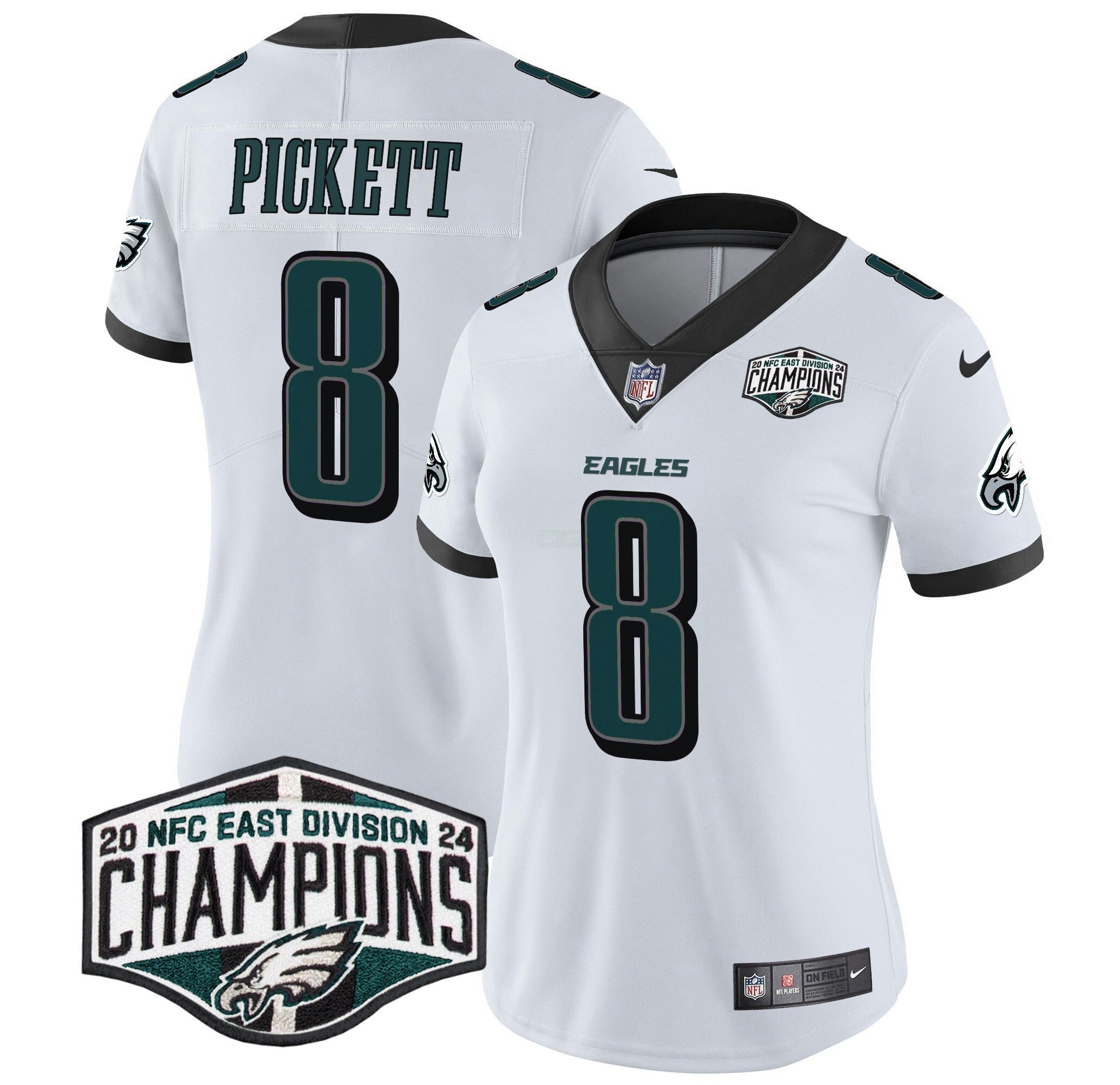 Camisa NFL Women’s 2024 NFC East Division Champions Vapor Limited Jersey