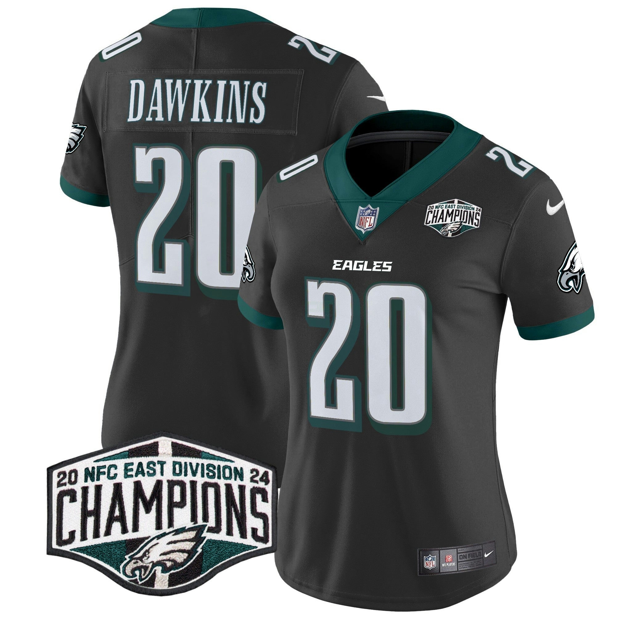 Camisa NFL Women’s 2024 NFC East Division Champions Vapor Limited Jersey