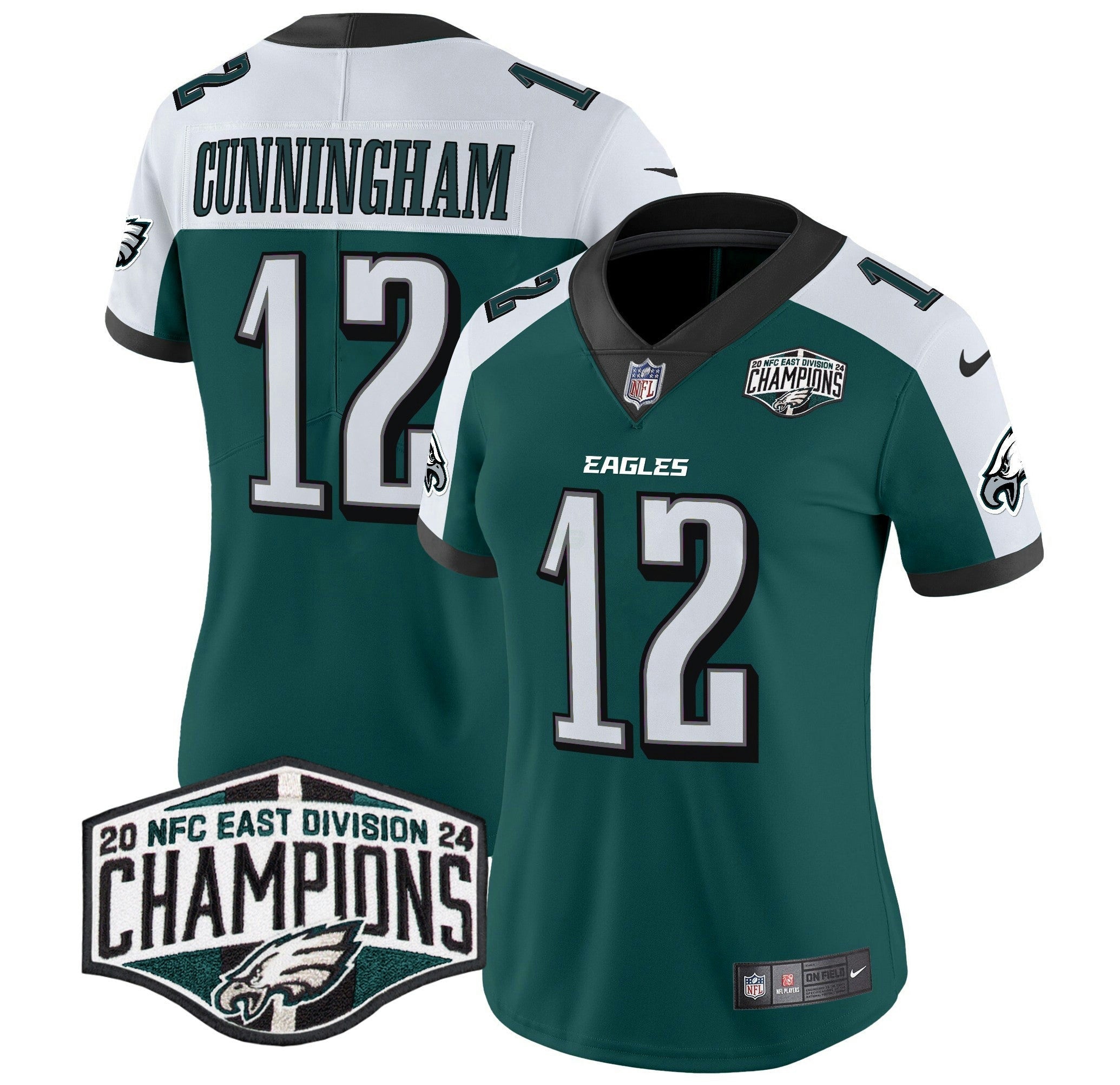 Camisa NFL Women’s 2024 NFC East Division Champions Vapor Limited Jersey