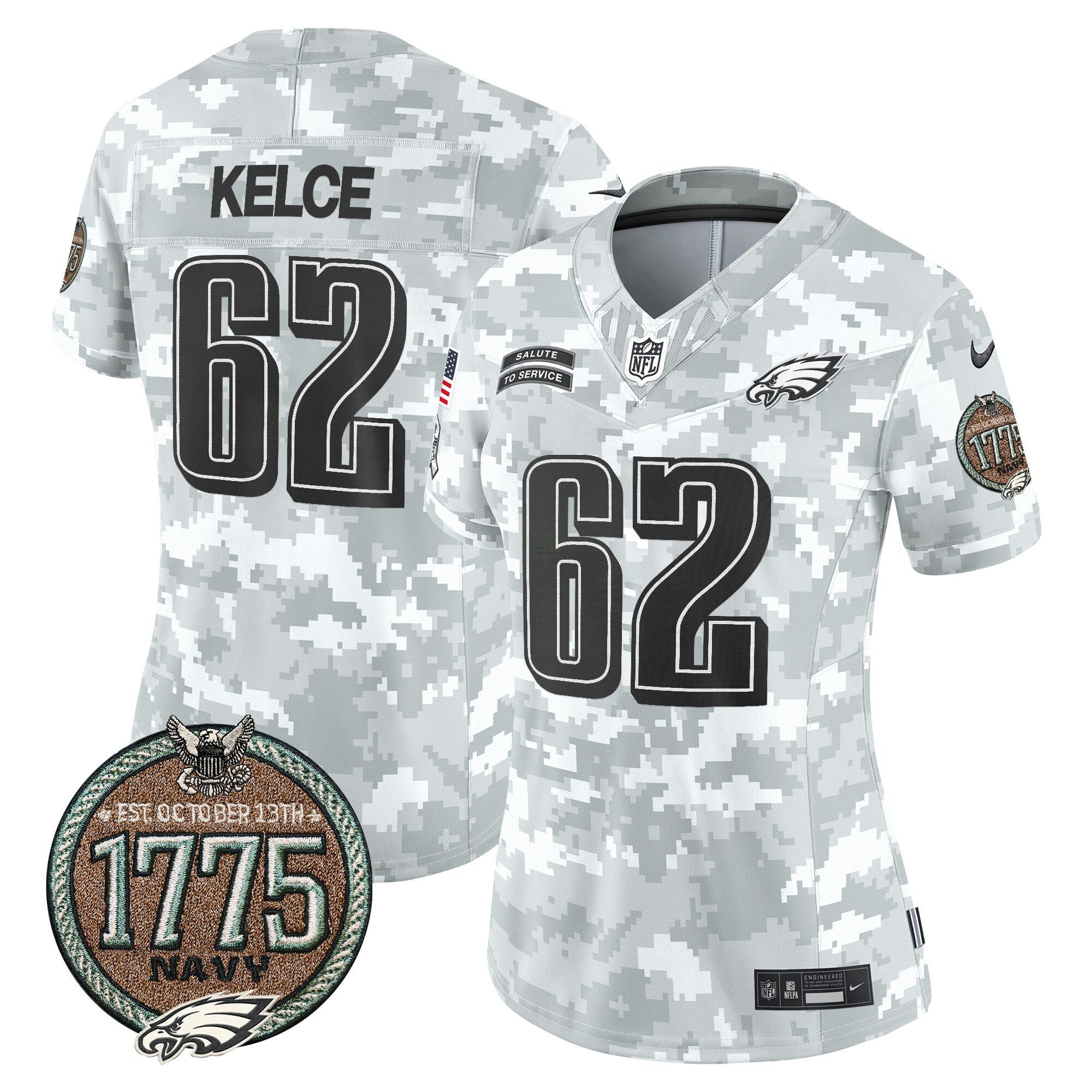Camisa NFL Women’s 2024 Salute to Service Establishment Year Patch Vapor Limited Jersey