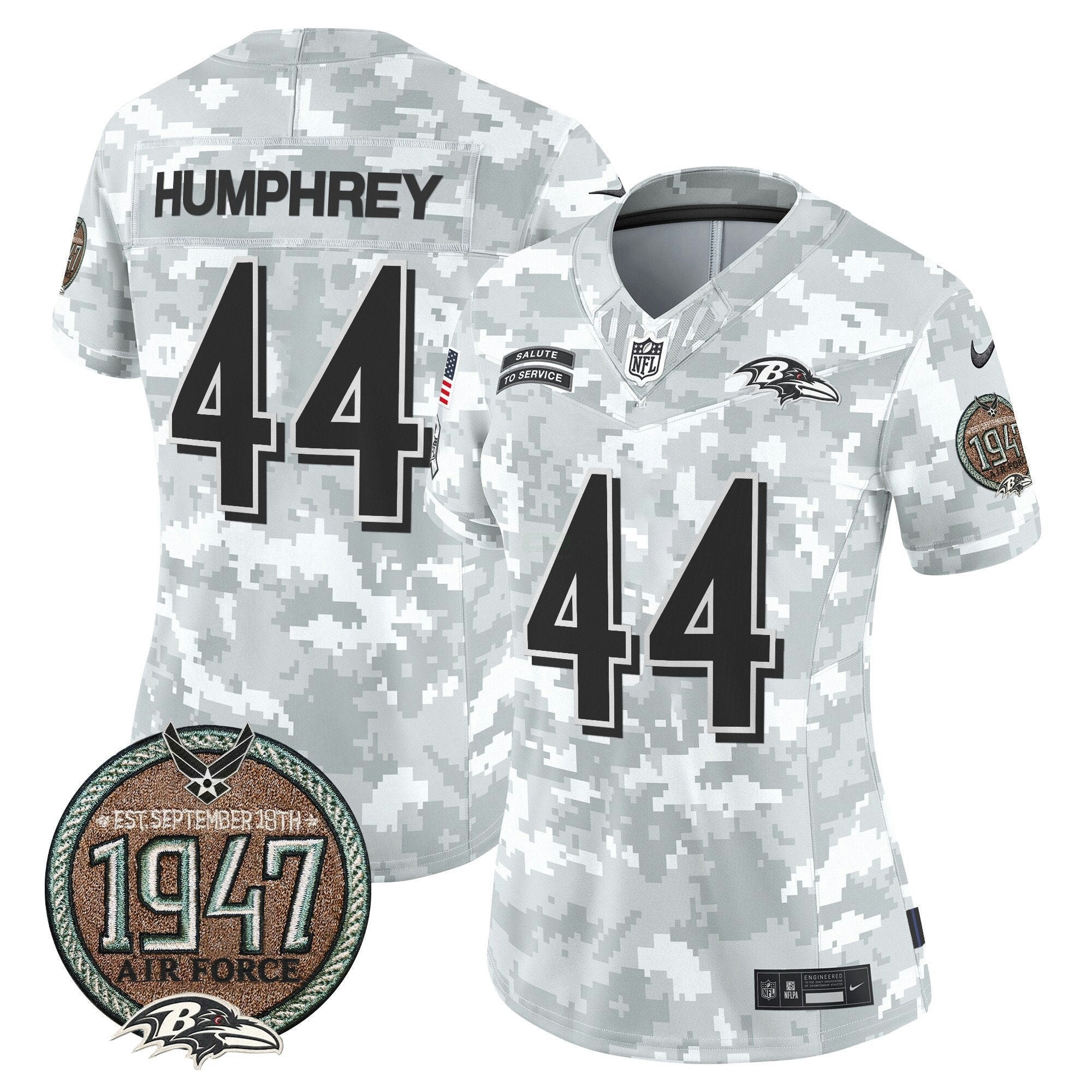 Camisa NFL Women’s 2024 Salute to Service Establishment Year Patch Vapor Limited Jersey