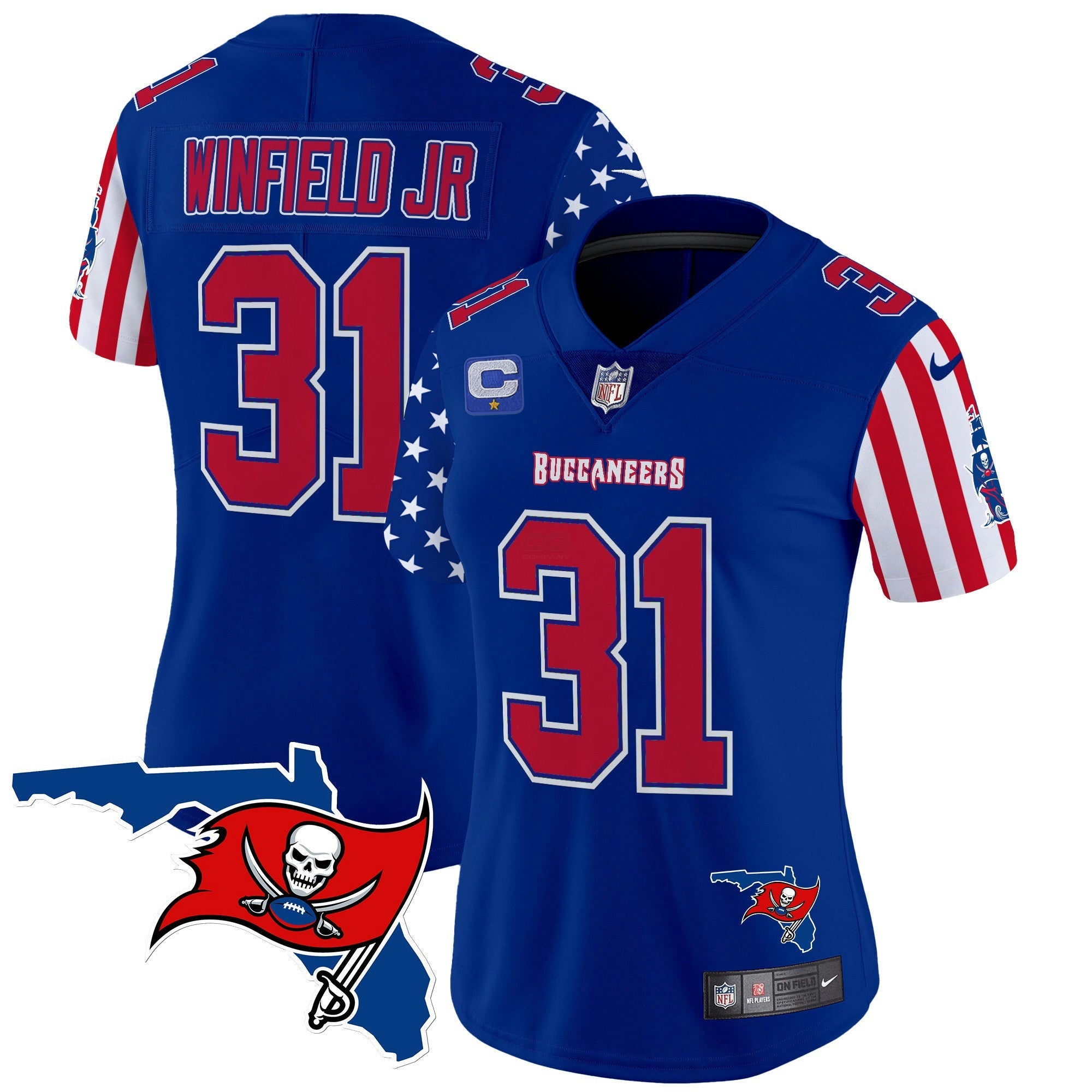 Camisa NFL Women’s 2025 Independence Day Vapor Premier Limited Jersey