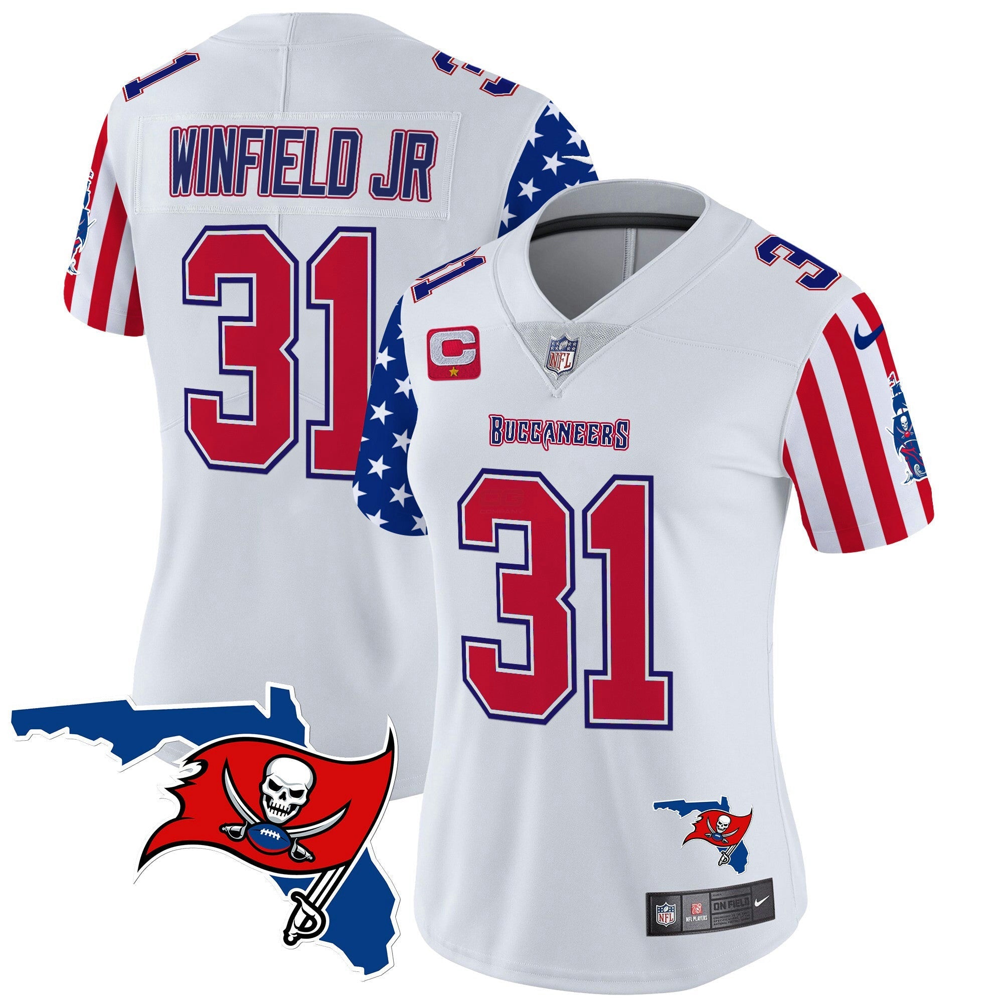 Camisa NFL Women’s 2025 Independence Day Vapor Premier Limited Jersey