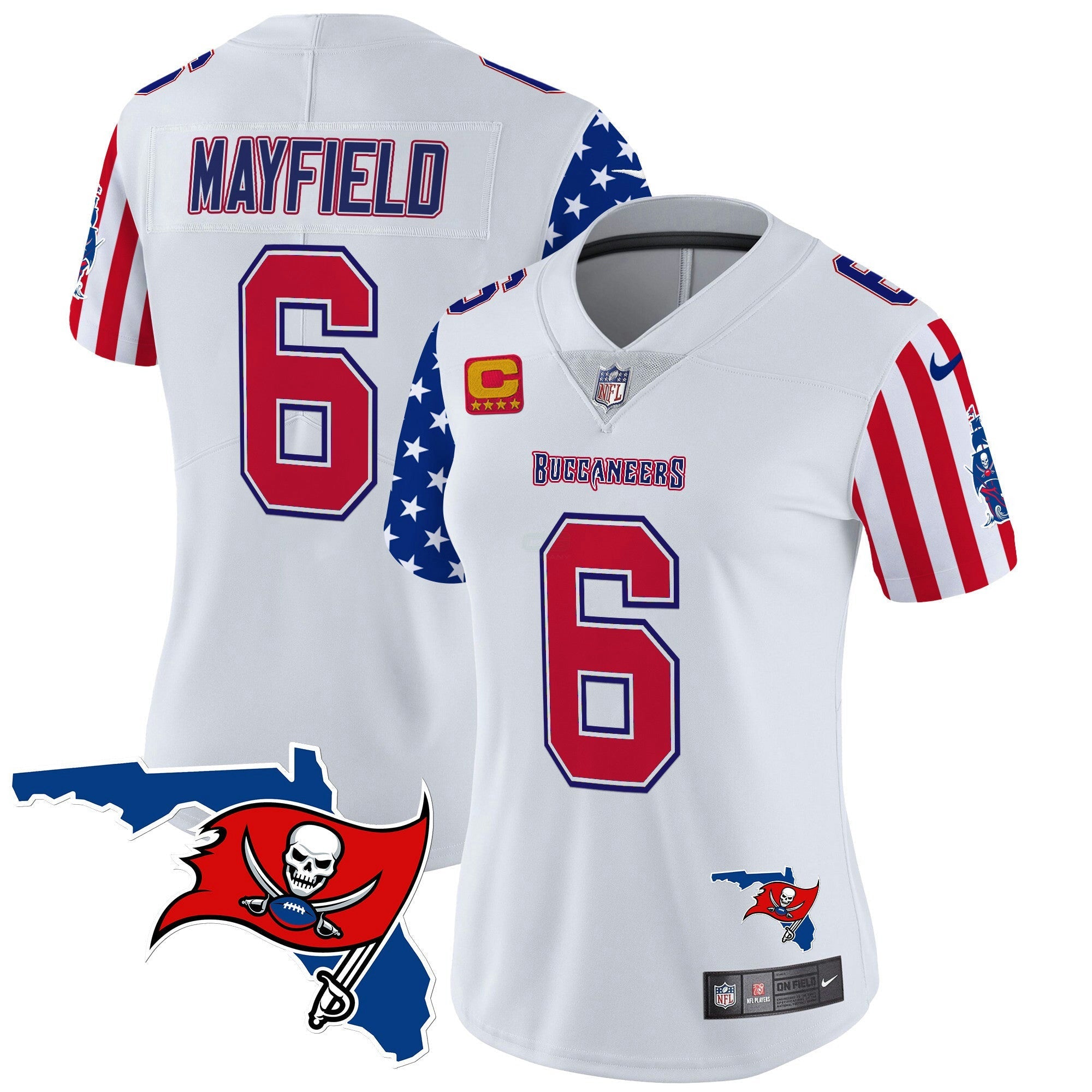 Camisa NFL Women’s 2025 Independence Day Vapor Premier Limited Jersey