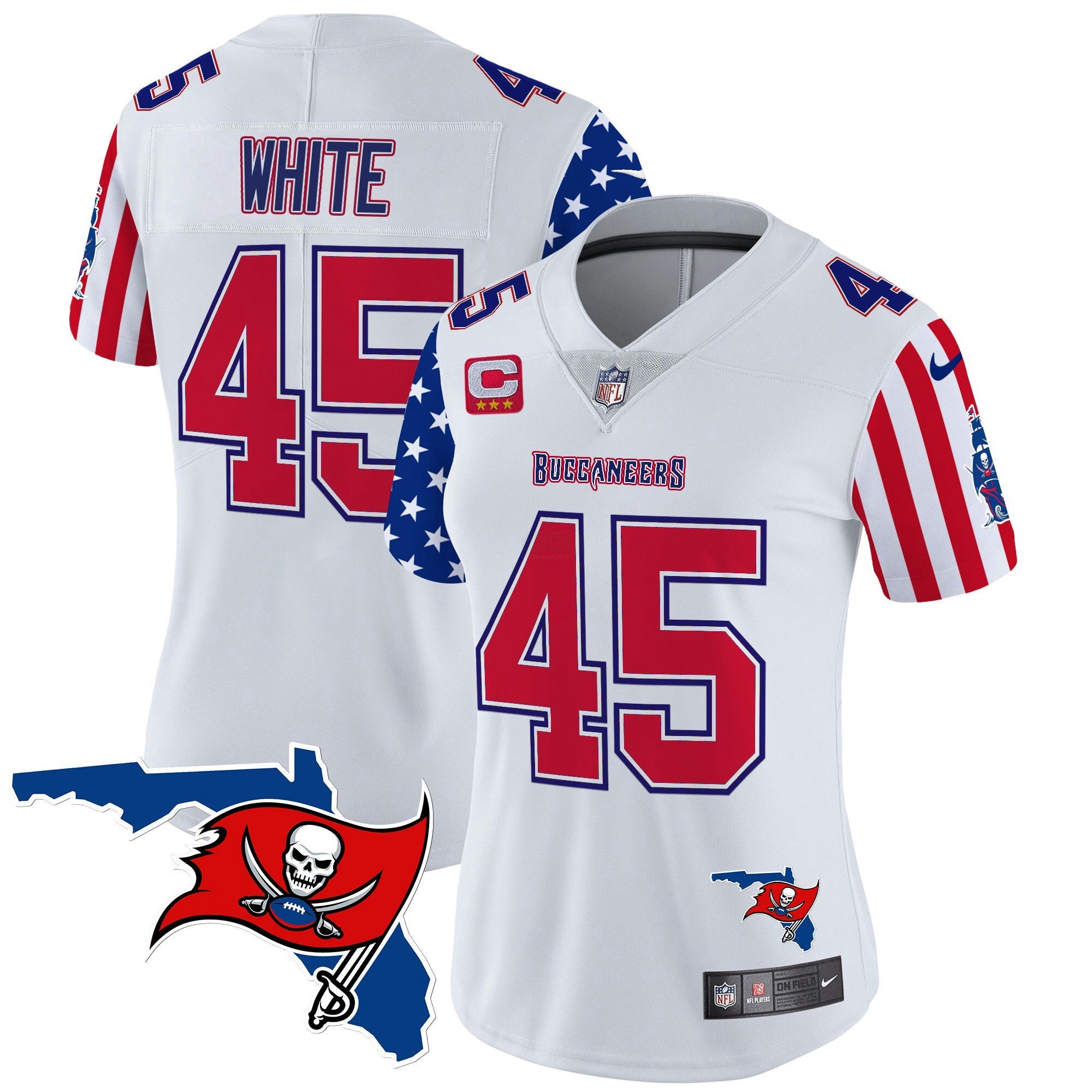 Camisa NFL Women’s 2025 Independence Day Vapor Premier Limited Jersey