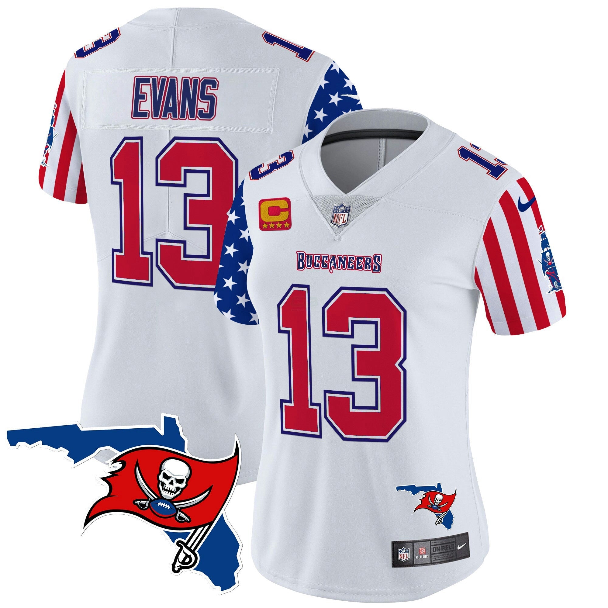 Camisa NFL Women’s 2025 Independence Day Vapor Premier Limited Jersey