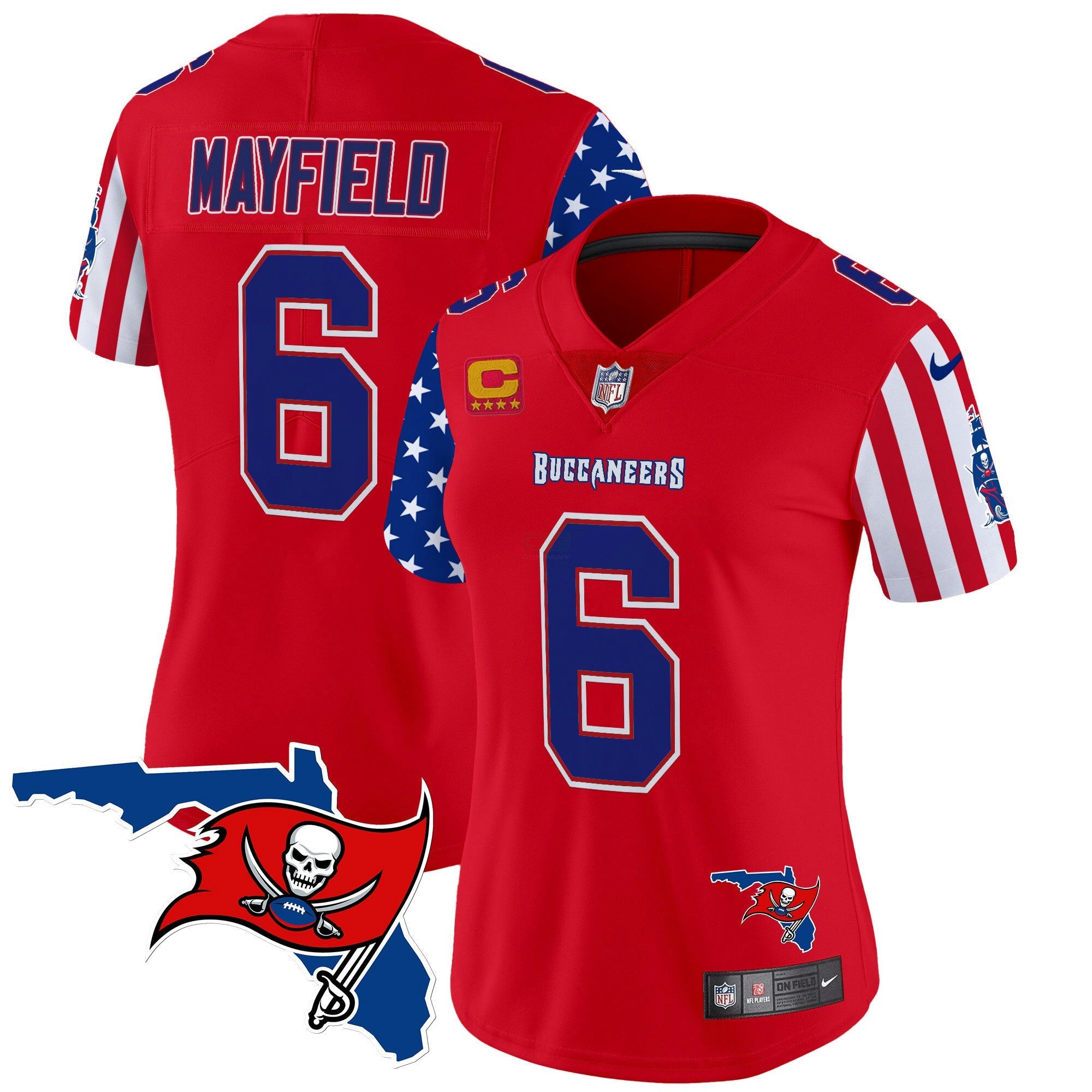 Camisa NFL Women’s 2025 Independence Day Vapor Premier Limited Jersey