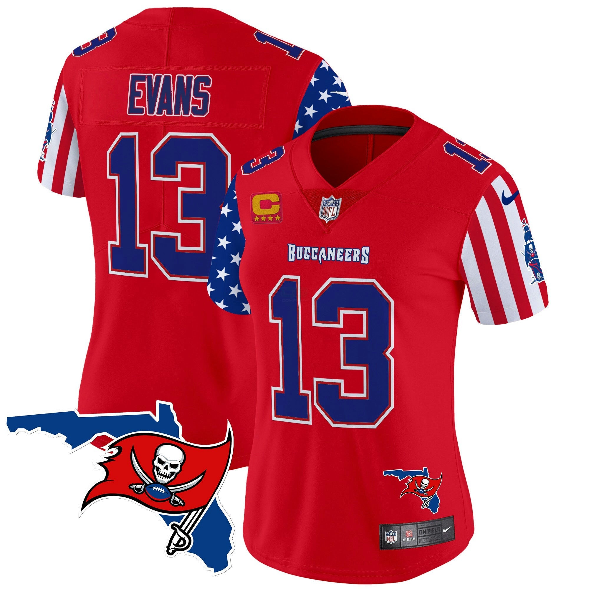 Camisa NFL Women’s 2025 Independence Day Vapor Premier Limited Jersey