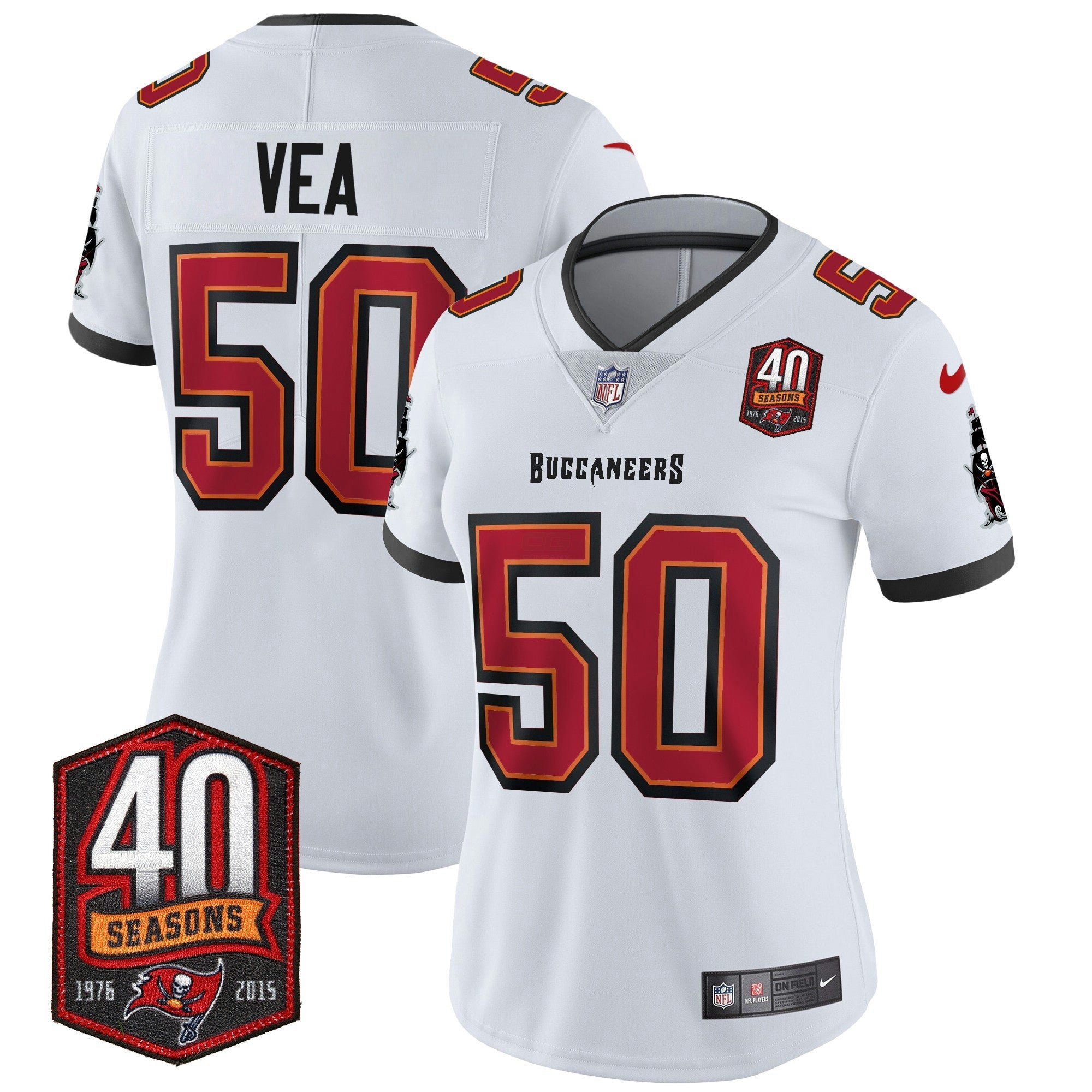 Camisa NFL Women’s 40th Season Patch Vapor Limited Jersey
