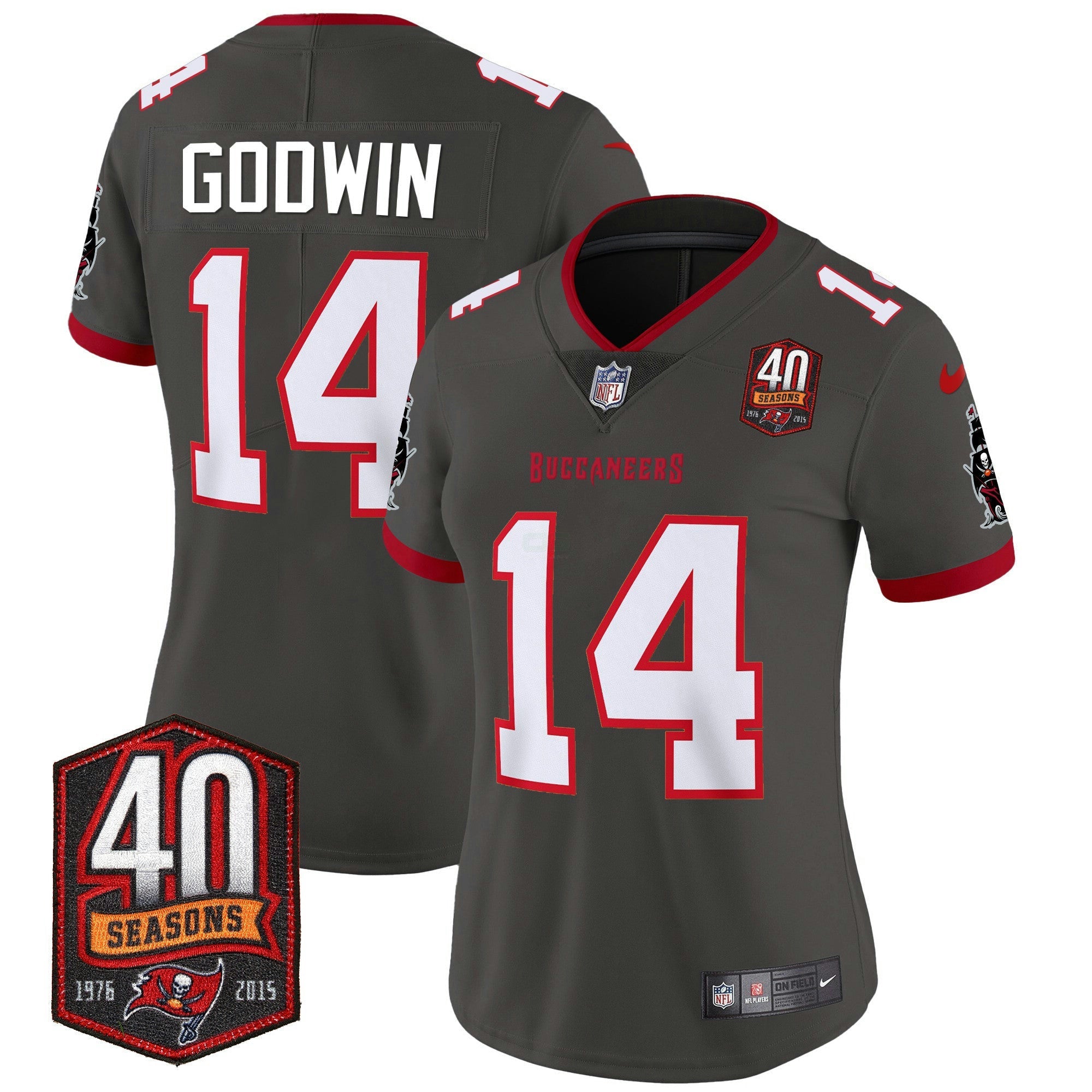Camisa NFL Women’s 40th Season Patch Vapor Limited Jersey