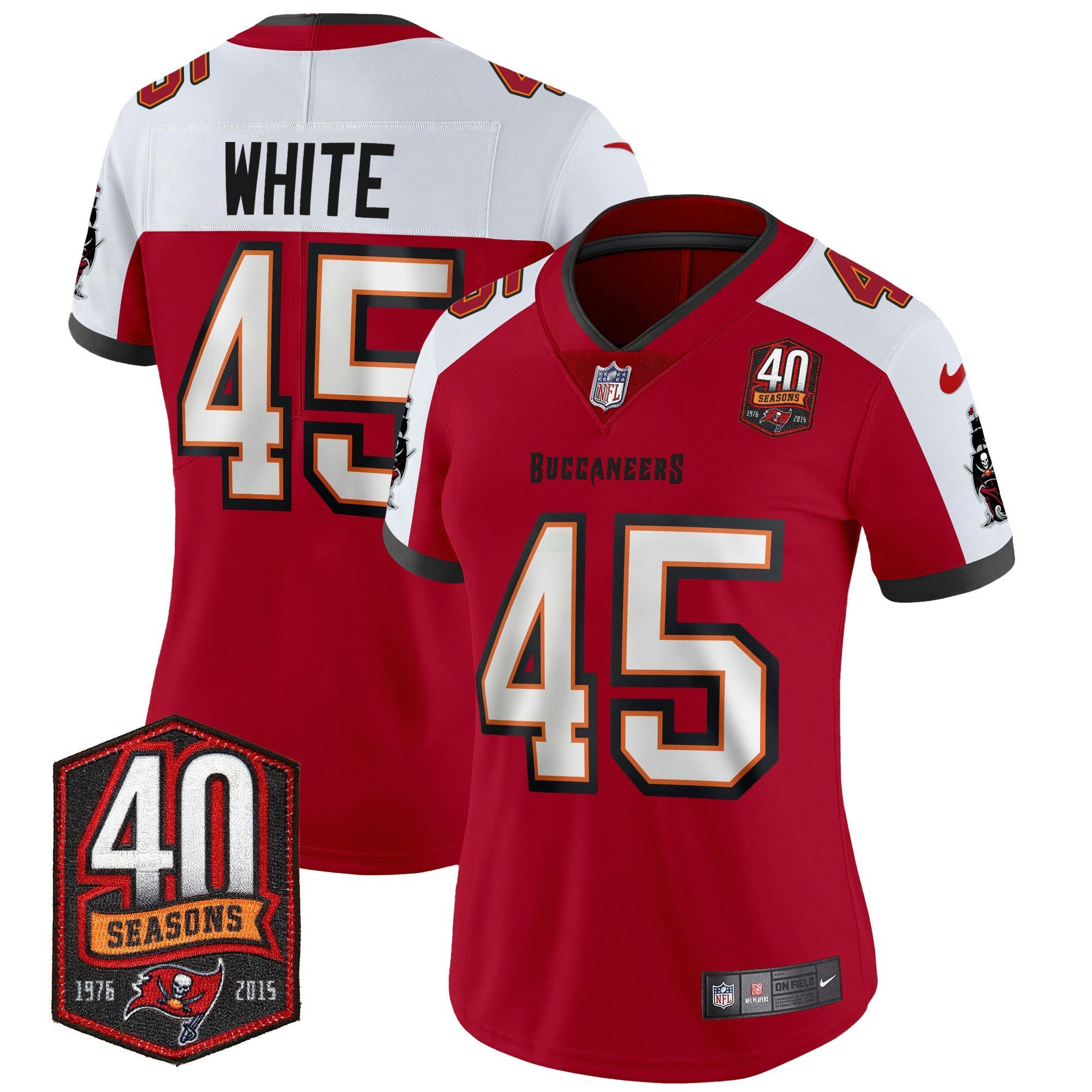Camisa NFL Women’s 40th Season Patch Vapor Limited Jersey