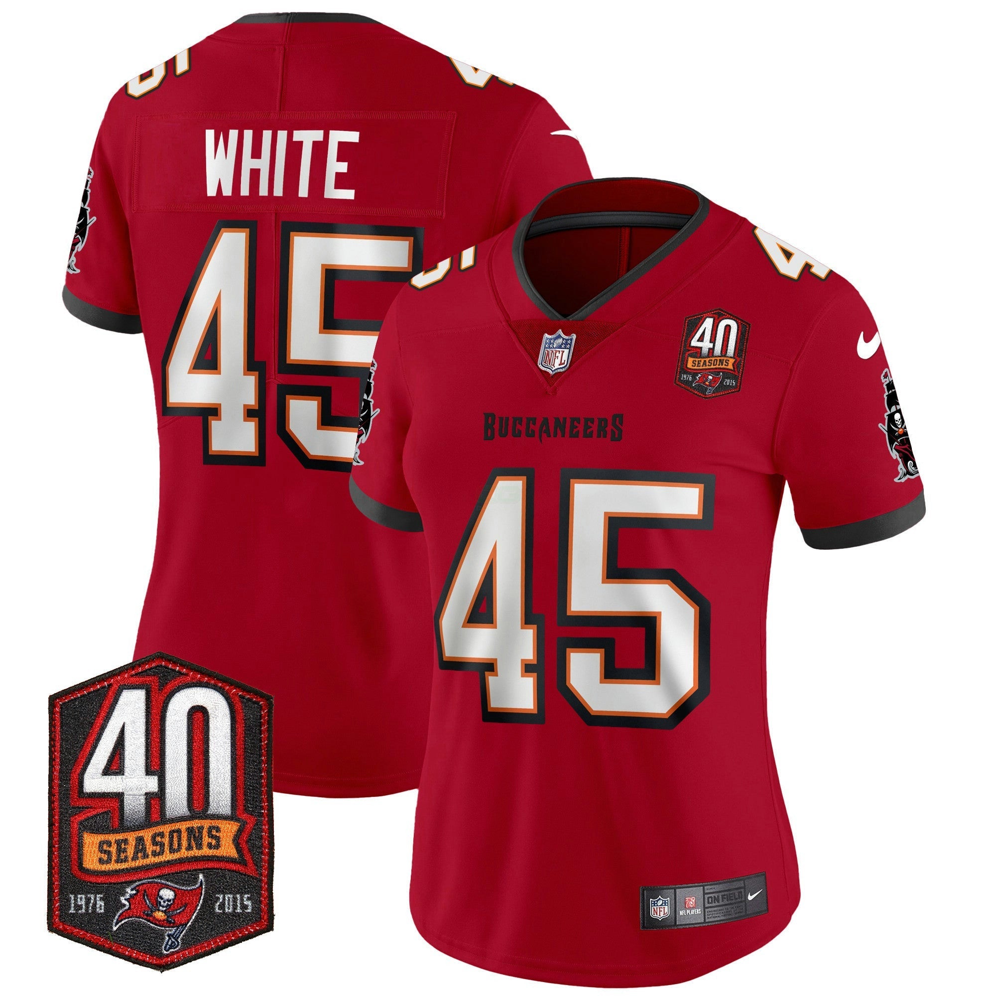 Camisa NFL Women’s 40th Season Patch Vapor Limited Jersey