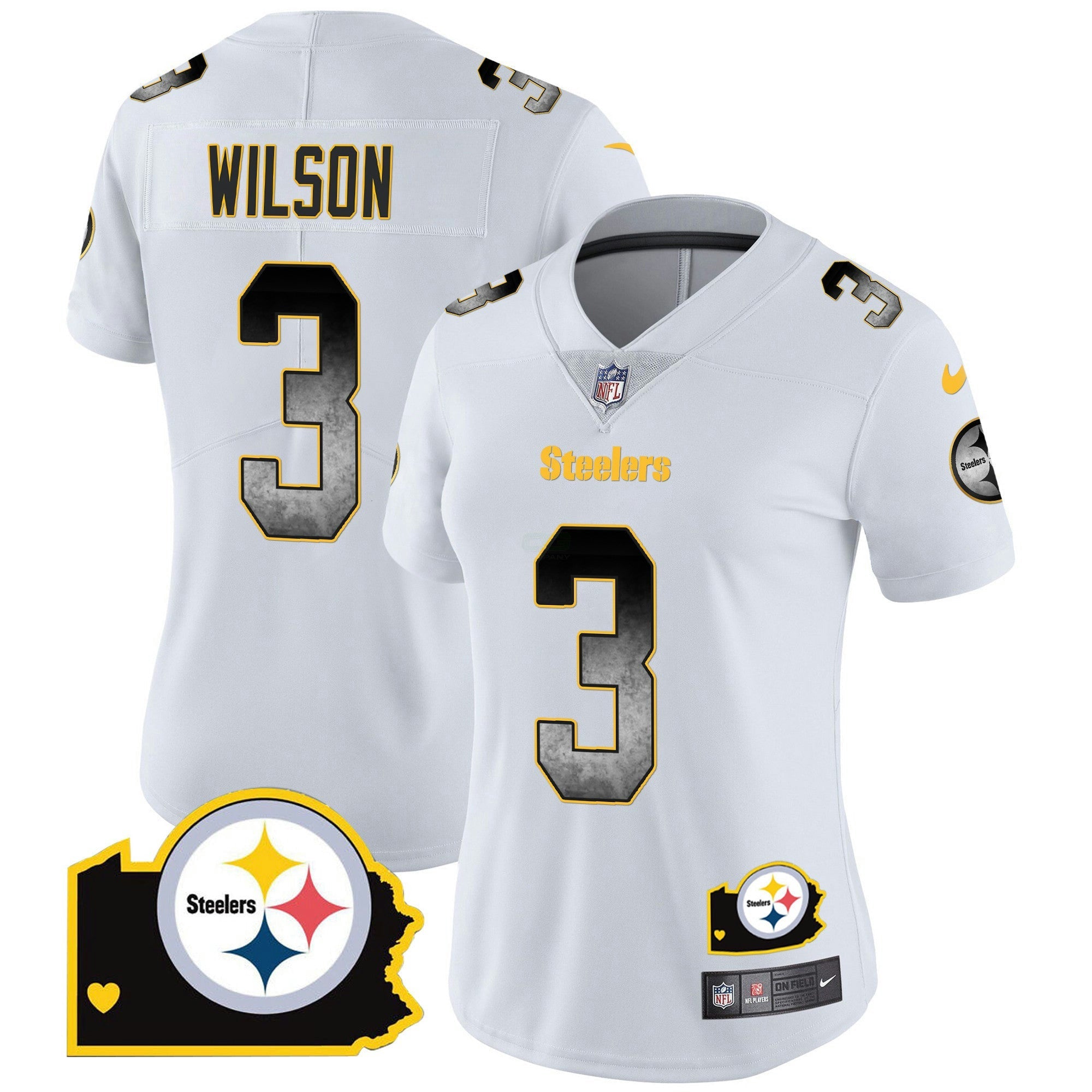 Camisa NFL Women’s Arch Smoke Home Patch Vapor Jersey