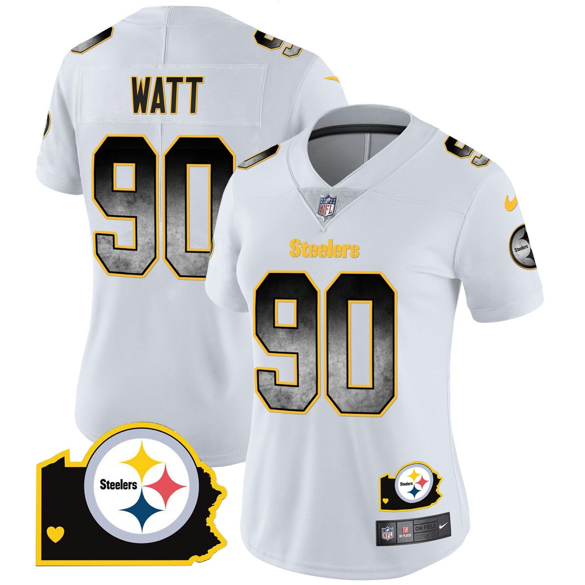 Camisa NFL Women’s Arch Smoke Home Patch Vapor Jersey
