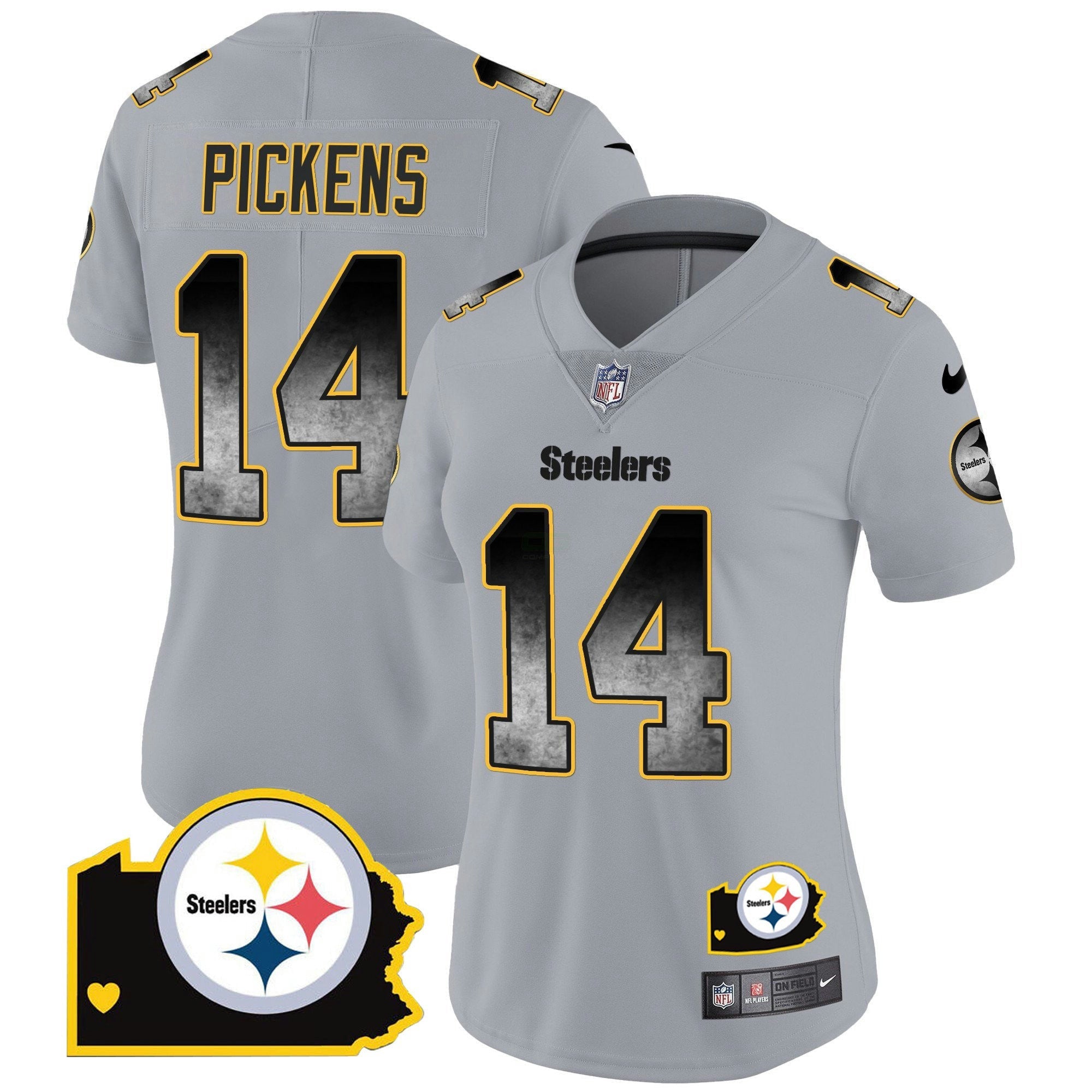 Camisa NFL Women’s Arch Smoke Home Patch Vapor Jersey