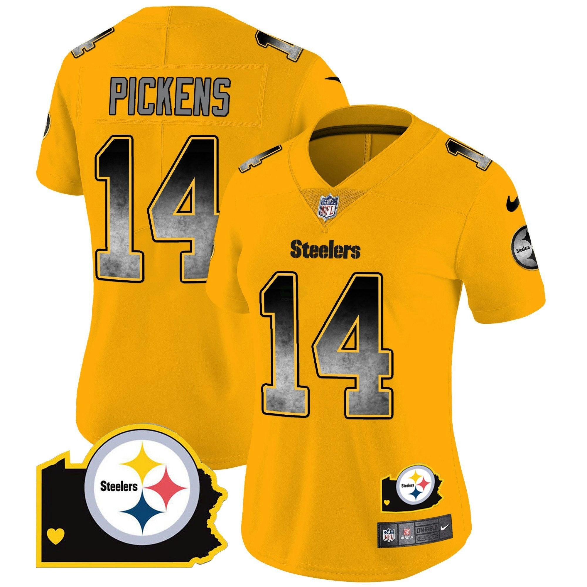 Camisa NFL Women’s Arch Smoke Home Patch Vapor Jersey