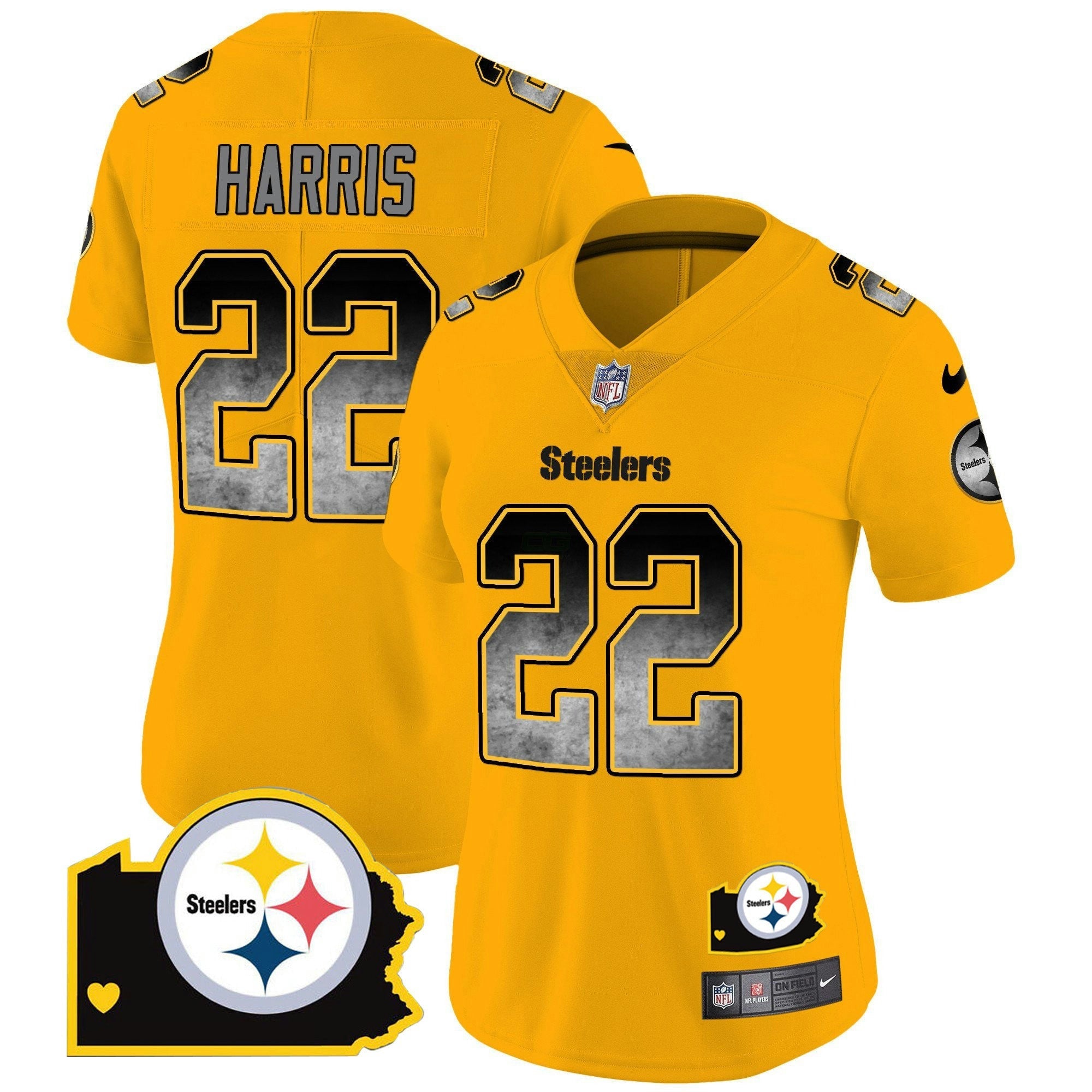 Camisa NFL Women’s Arch Smoke Home Patch Vapor Jersey