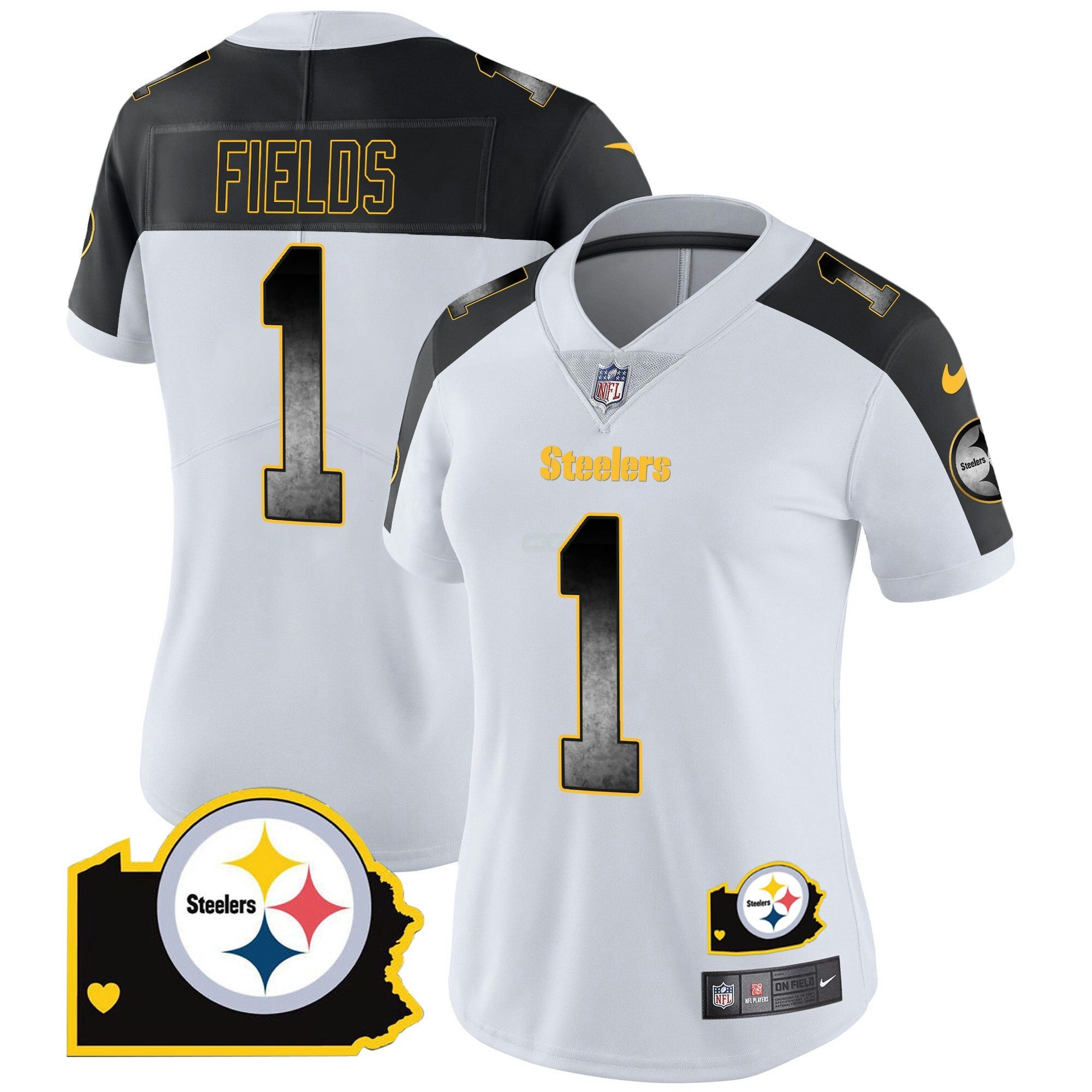 Camisa NFL Women’s Arch Smoke Home Patch Vapor Jersey