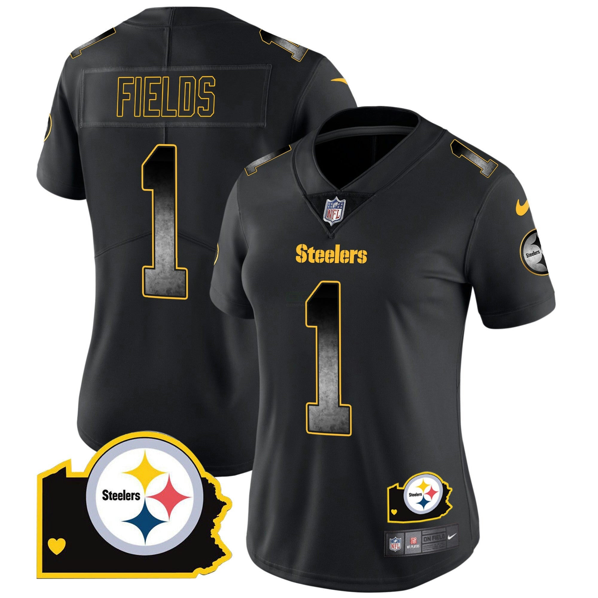 Camisa NFL Women’s Arch Smoke Home Patch Vapor Jersey