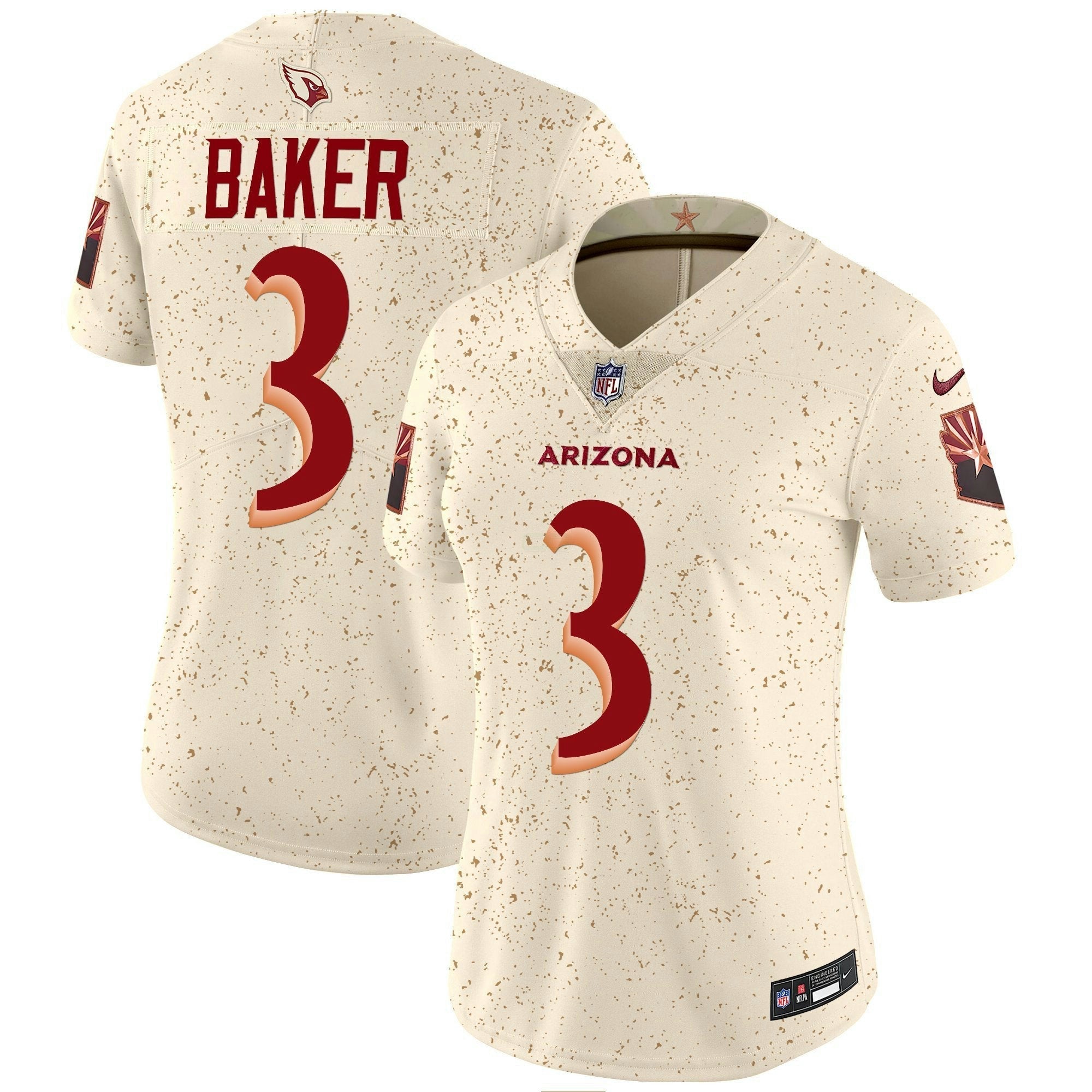 Camisa NFL Women’s Arizona 2025 “Rivalries” Vapor Limited Jersey