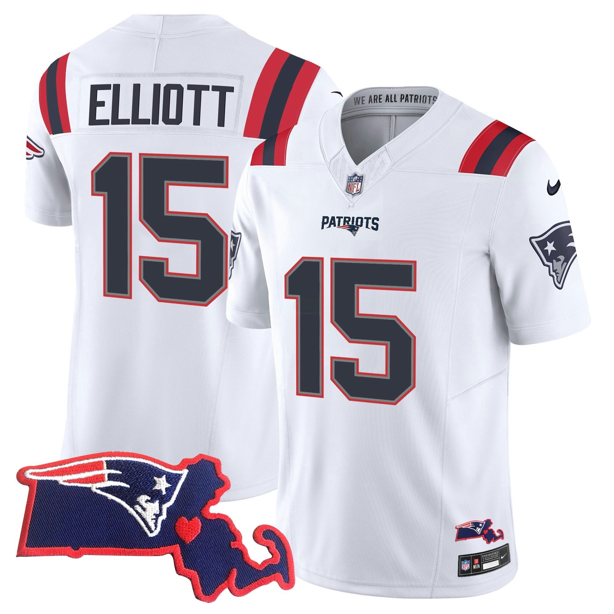 Camisa NFL Women’s Bill Belichick 6x Champions Vapor Jersey
