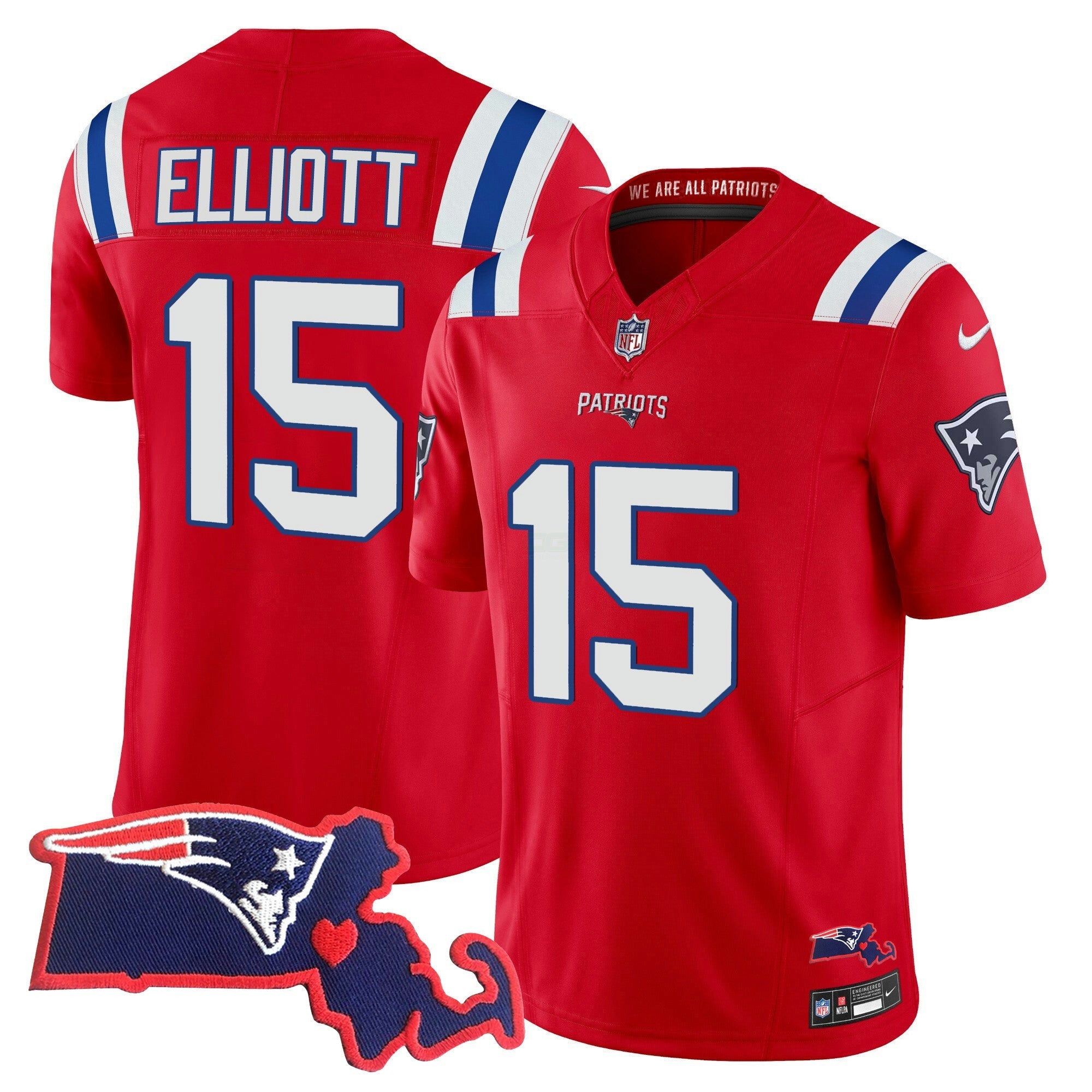 Camisa NFL Women’s Bill Belichick 6x Champions Vapor Jersey