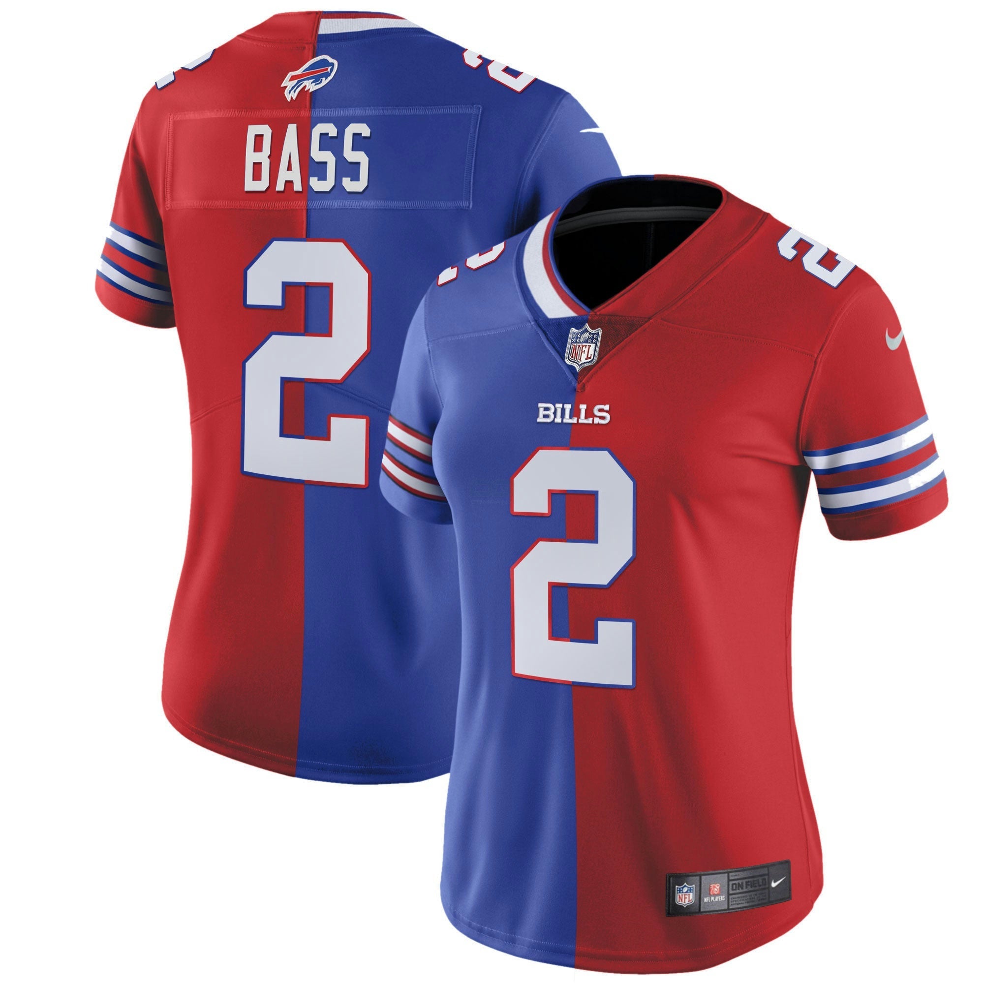Camisa NFL Women’s Branca Dourada & Preta Dourada