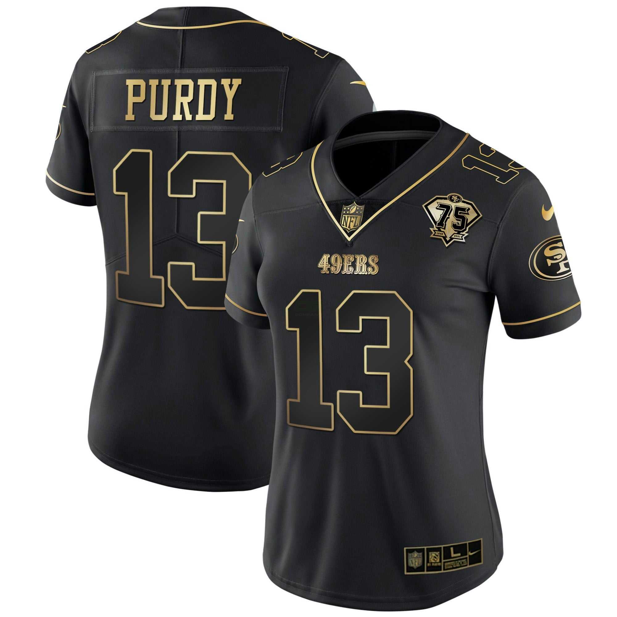 Camisa NFL Women’s Brock Purdy San Francisco Game Jersey