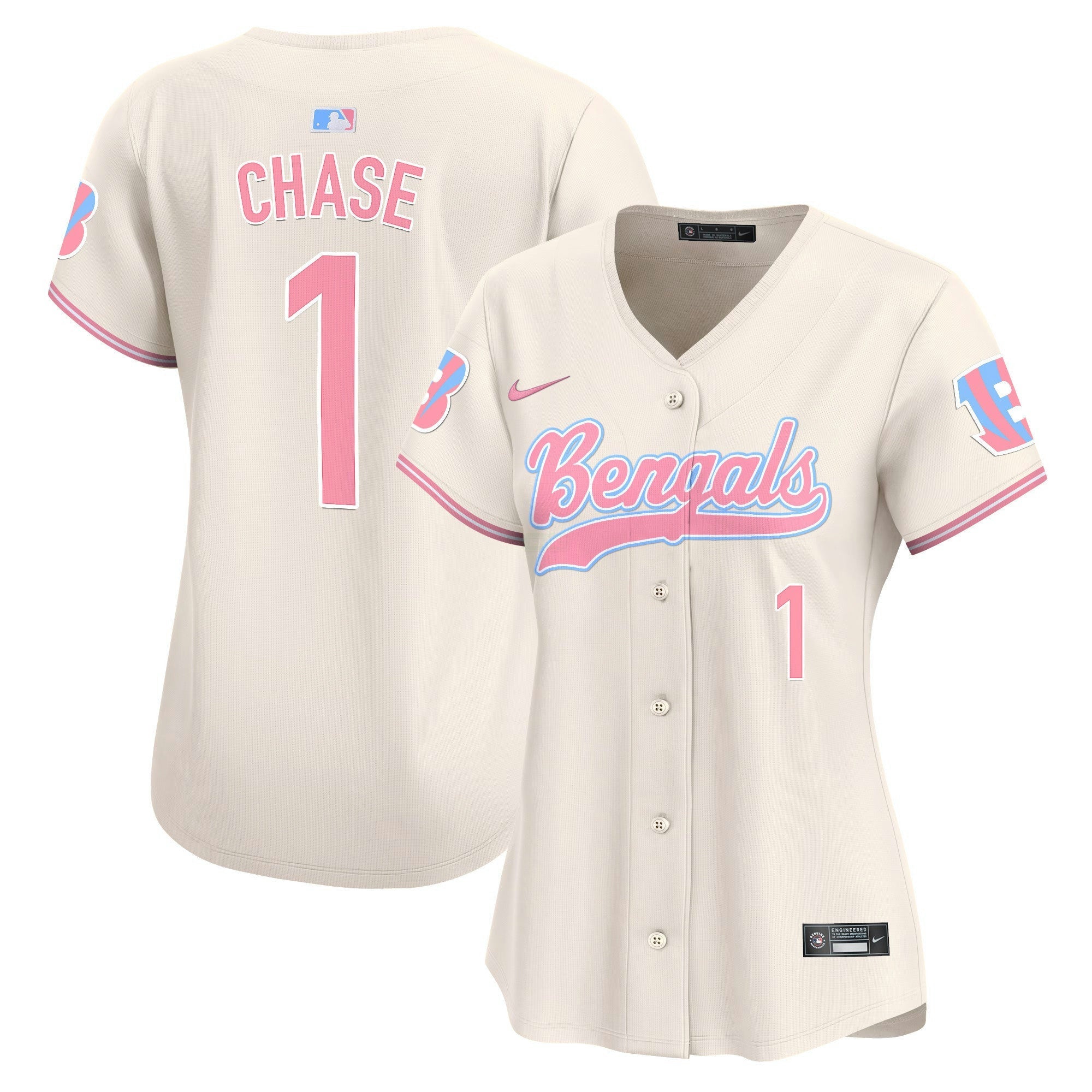 Camisa NFL Women’s Bubblegum Pink Vapor Premier Limited Jersey